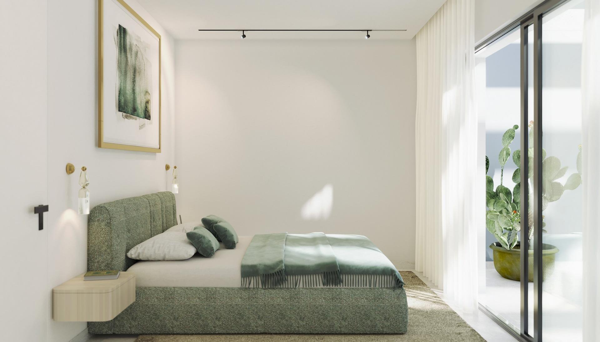 Piso de obra nueva con piscina privada en El Raso, Guardamar — 3 dorm.