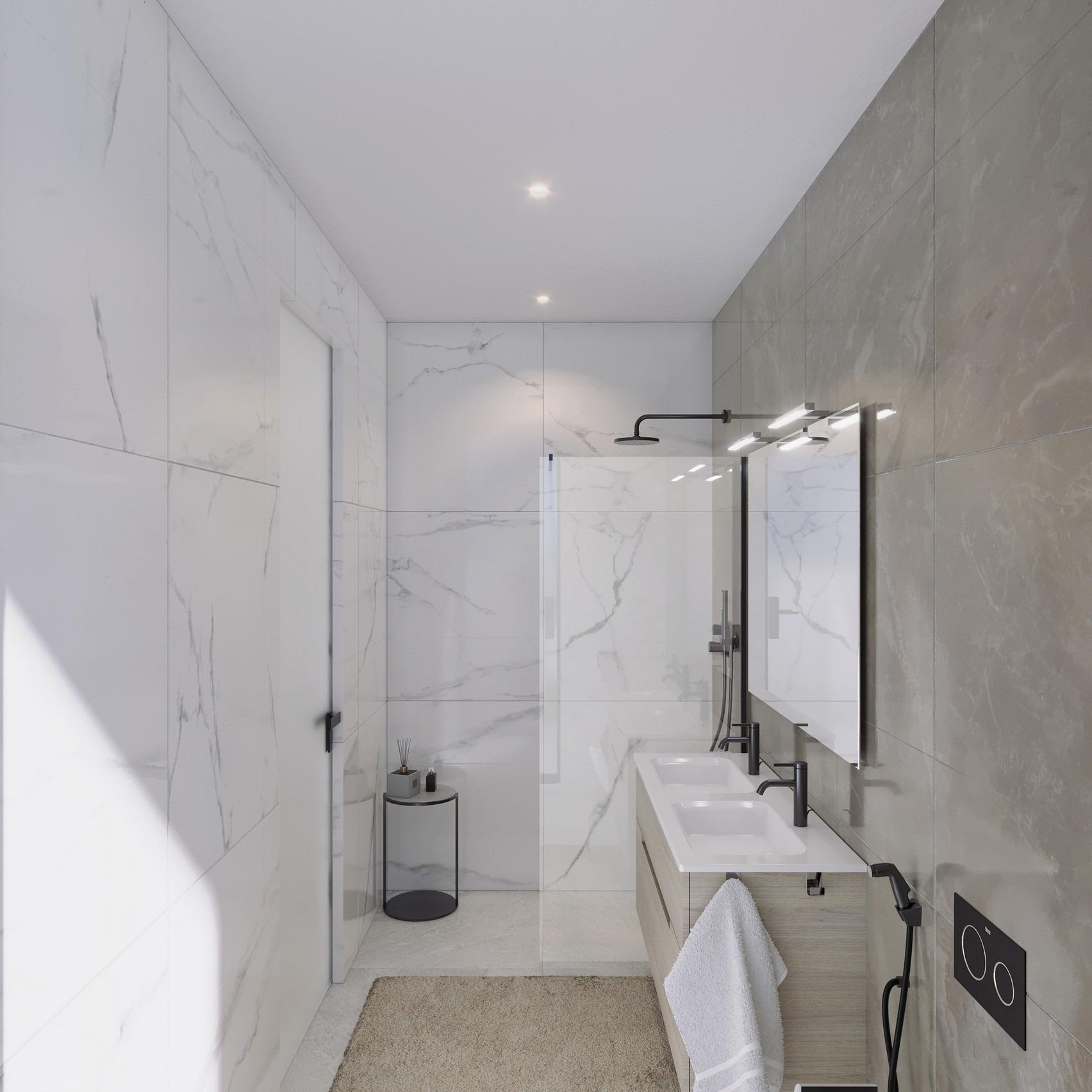 Piso de obra nueva con piscina privada en El Raso, Guardamar — 3 dorm.