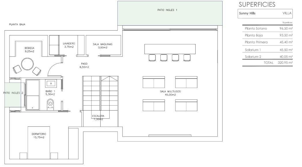 Villa de obra nueva con vistas al mar en Finestrat — 4 dorm. y piscina
