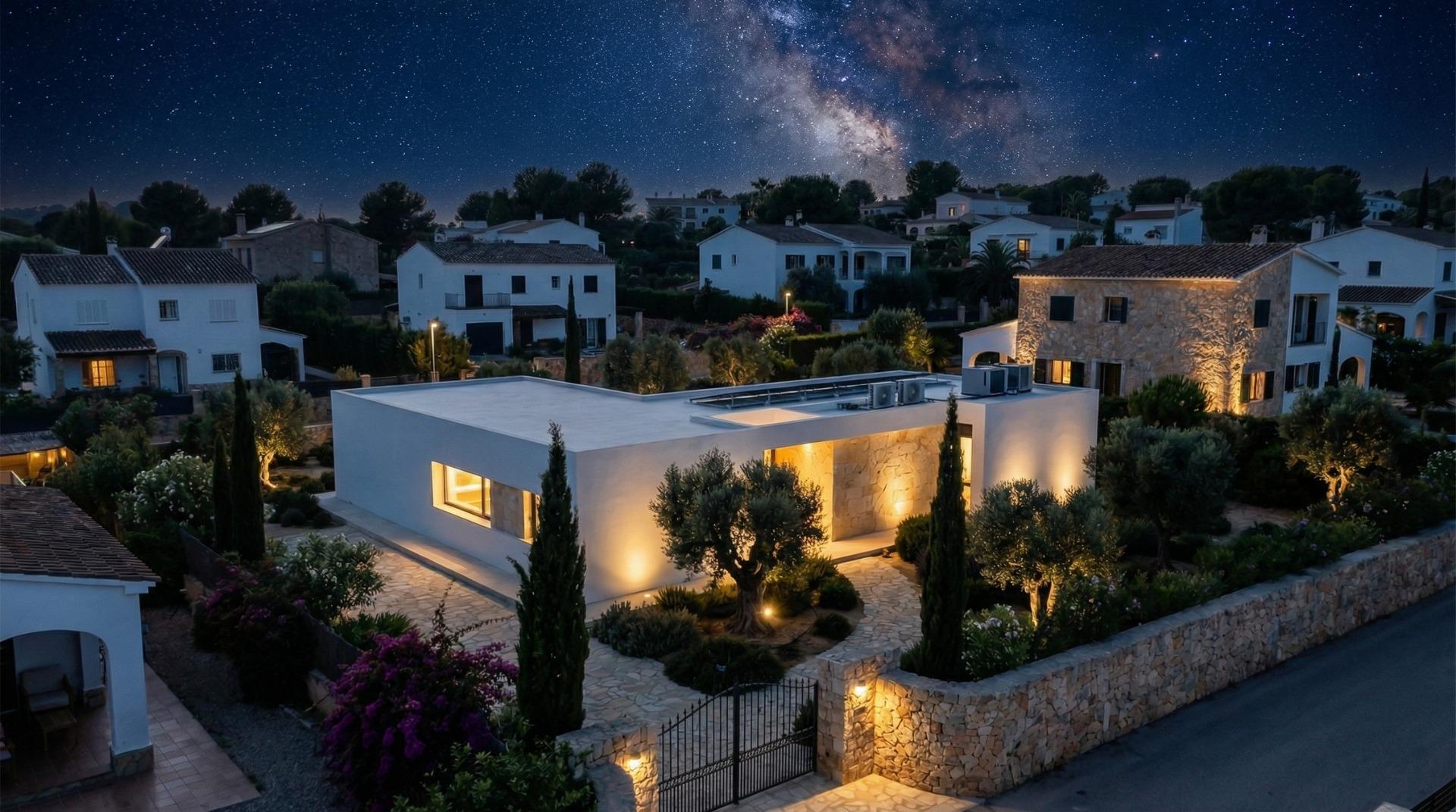 Villa de obra nueva a medida con piscina en Aspe — 3 dorm y 587m² de parcela