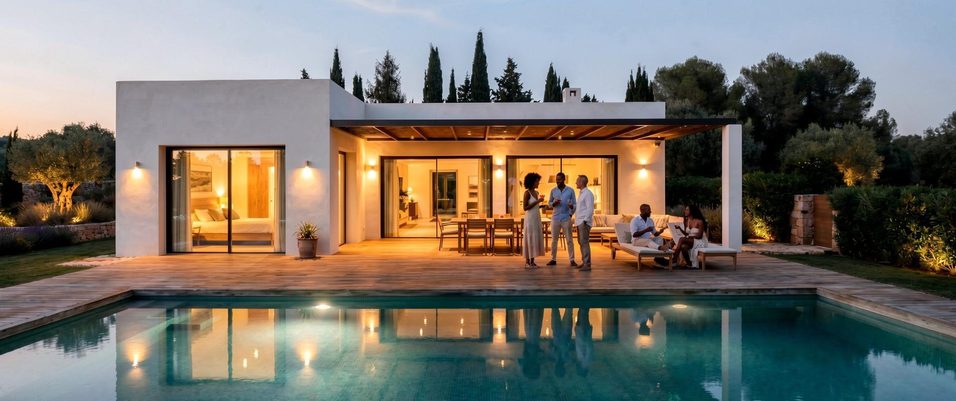 Villa de obra nueva en Pinoso con piscina privada y parcela de 10.116 m²