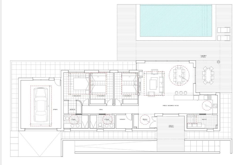 Villa de diseño con parcela de 10.116 m² y piscina en Pinoso — Obra nueva