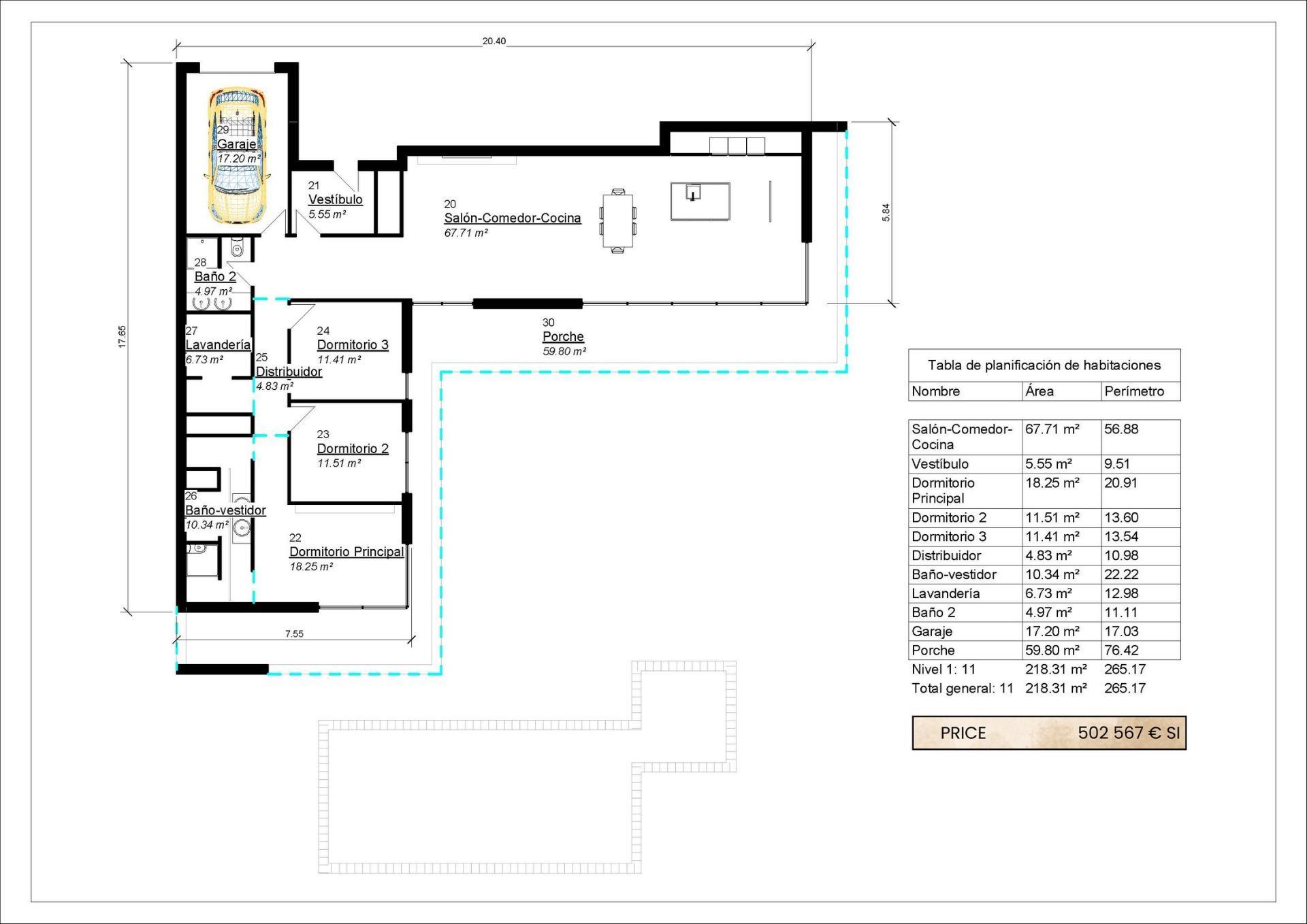 Villa de obra nueva con piscina y parcela de 10.000 m² en Pinoso, Alicante