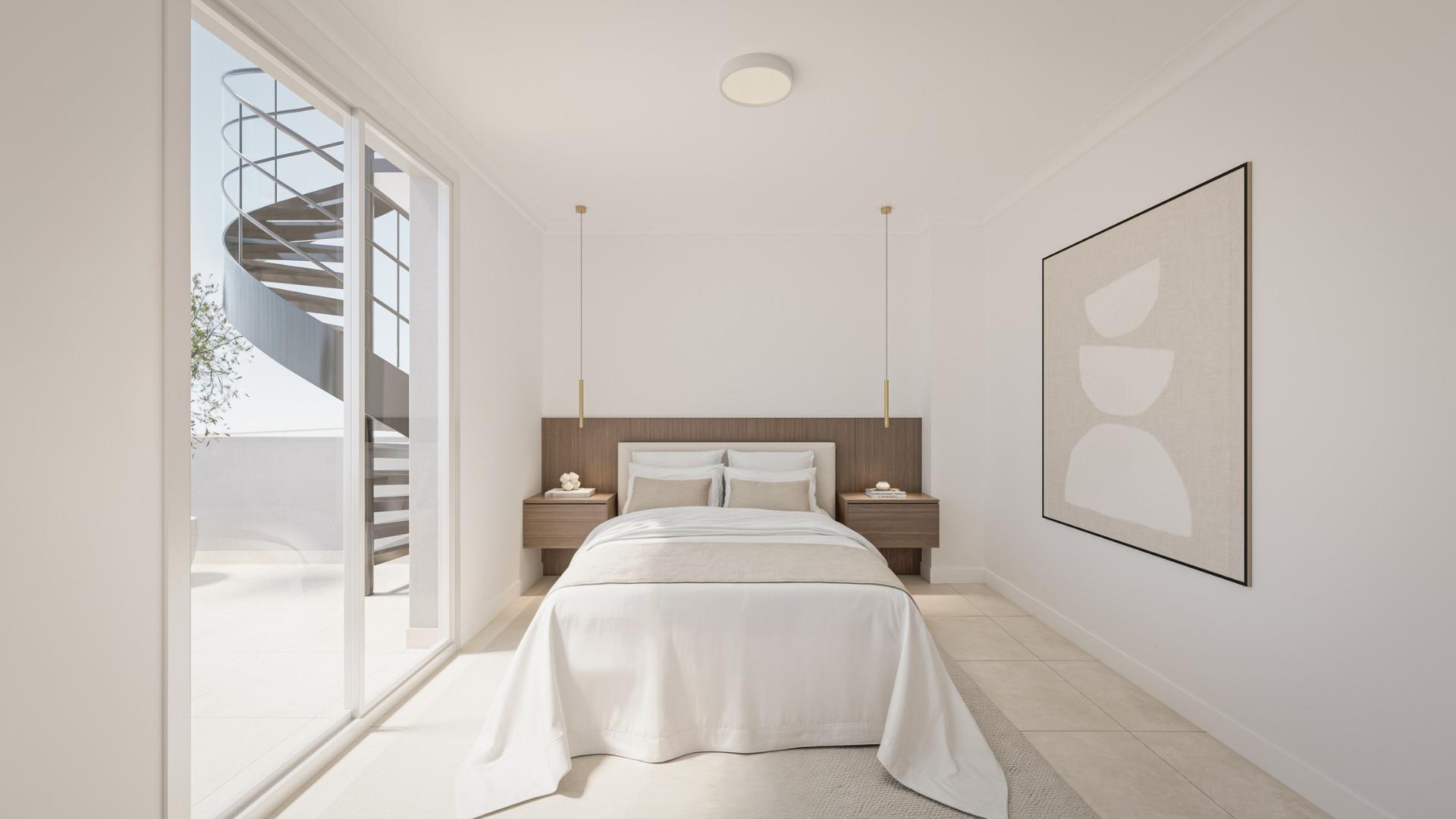 Ático de obra nueva con piscina privada en el corazón de Torrevieja - 1 dorm.