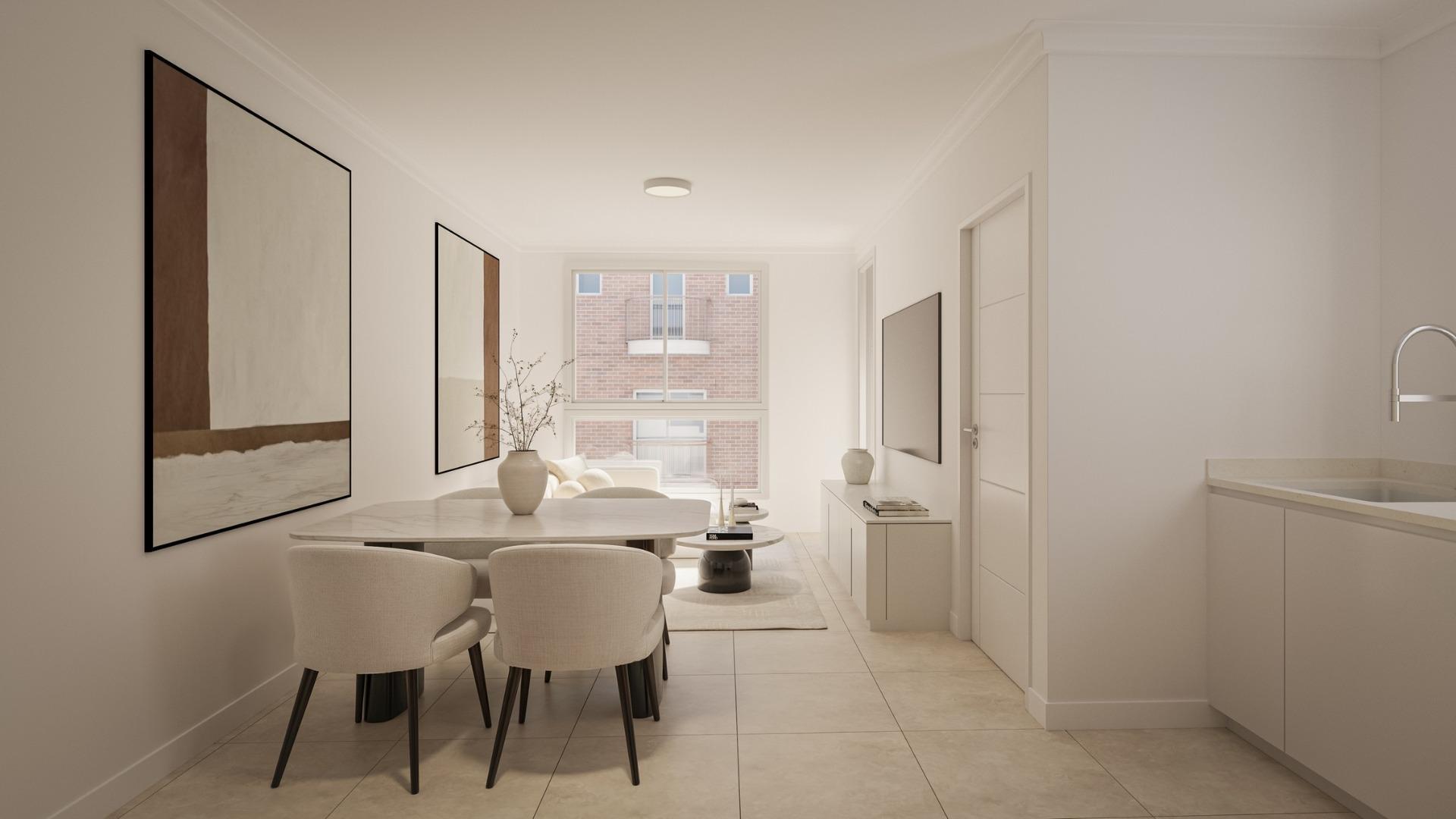 Apartamento de obra nueva con piscina en el centro de Torrevieja — 1 dorm.
