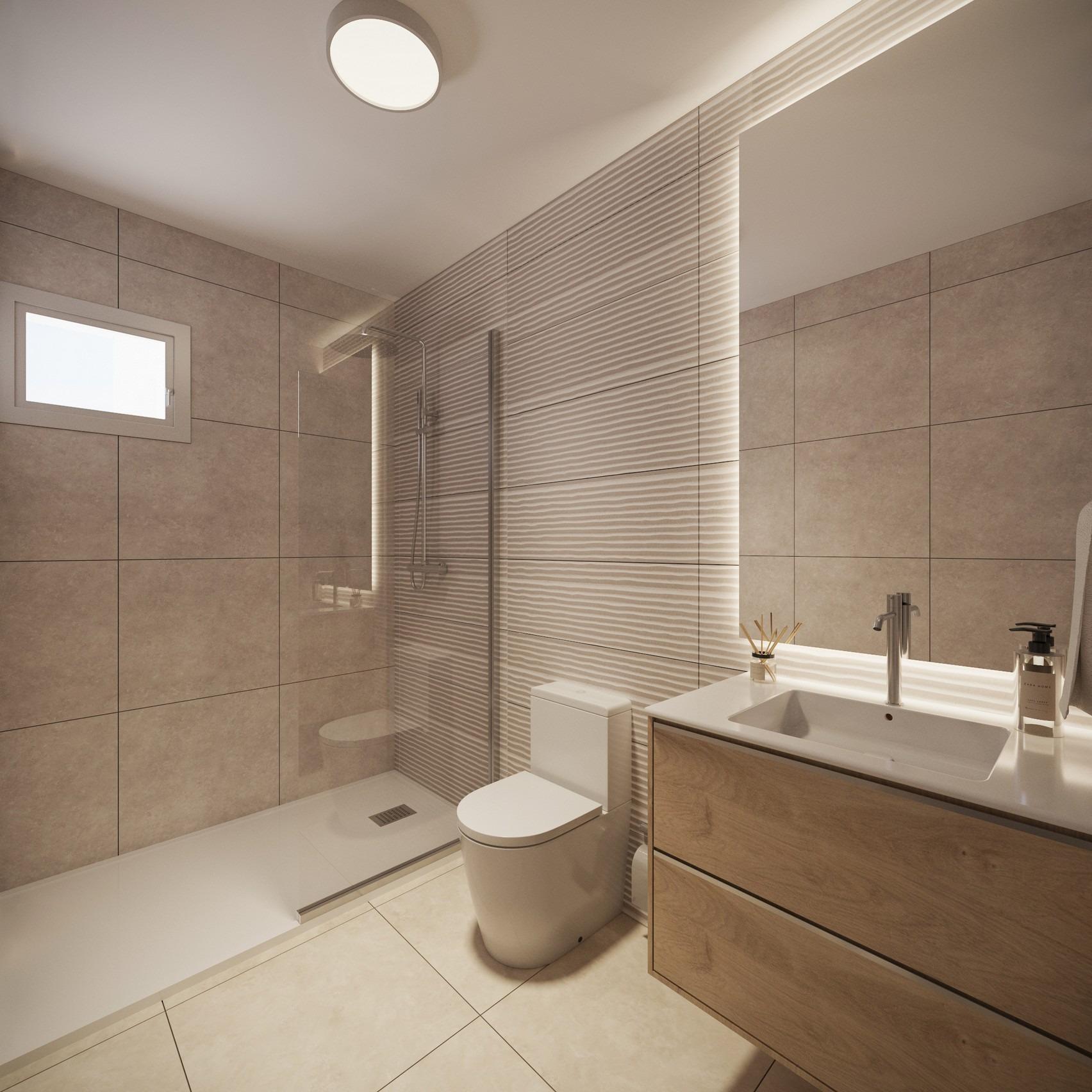 Apartamento de obra nueva con piscina en el centro de Torrevieja — 1 dorm.