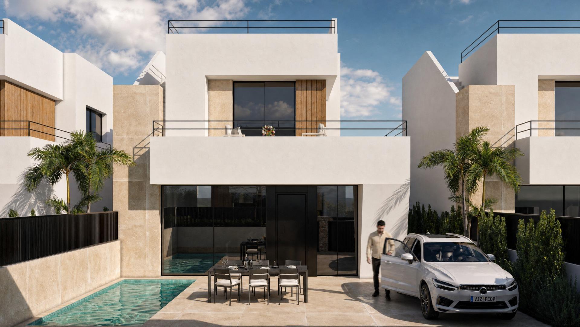 Villa de lujo en Condado de Alhama Golf con piscina privada y solárium — 3 dorm.