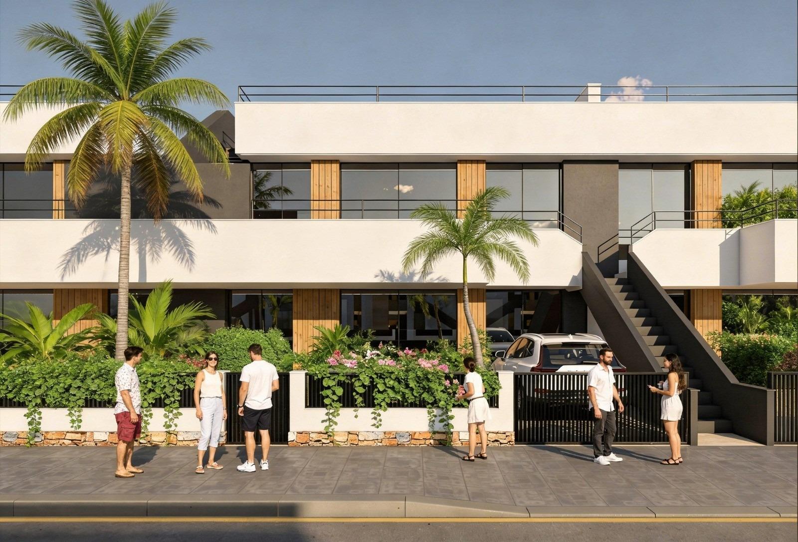 Chalet de obra nueva con piscina privada en Condado de Alhama Golf — 2 dorm.