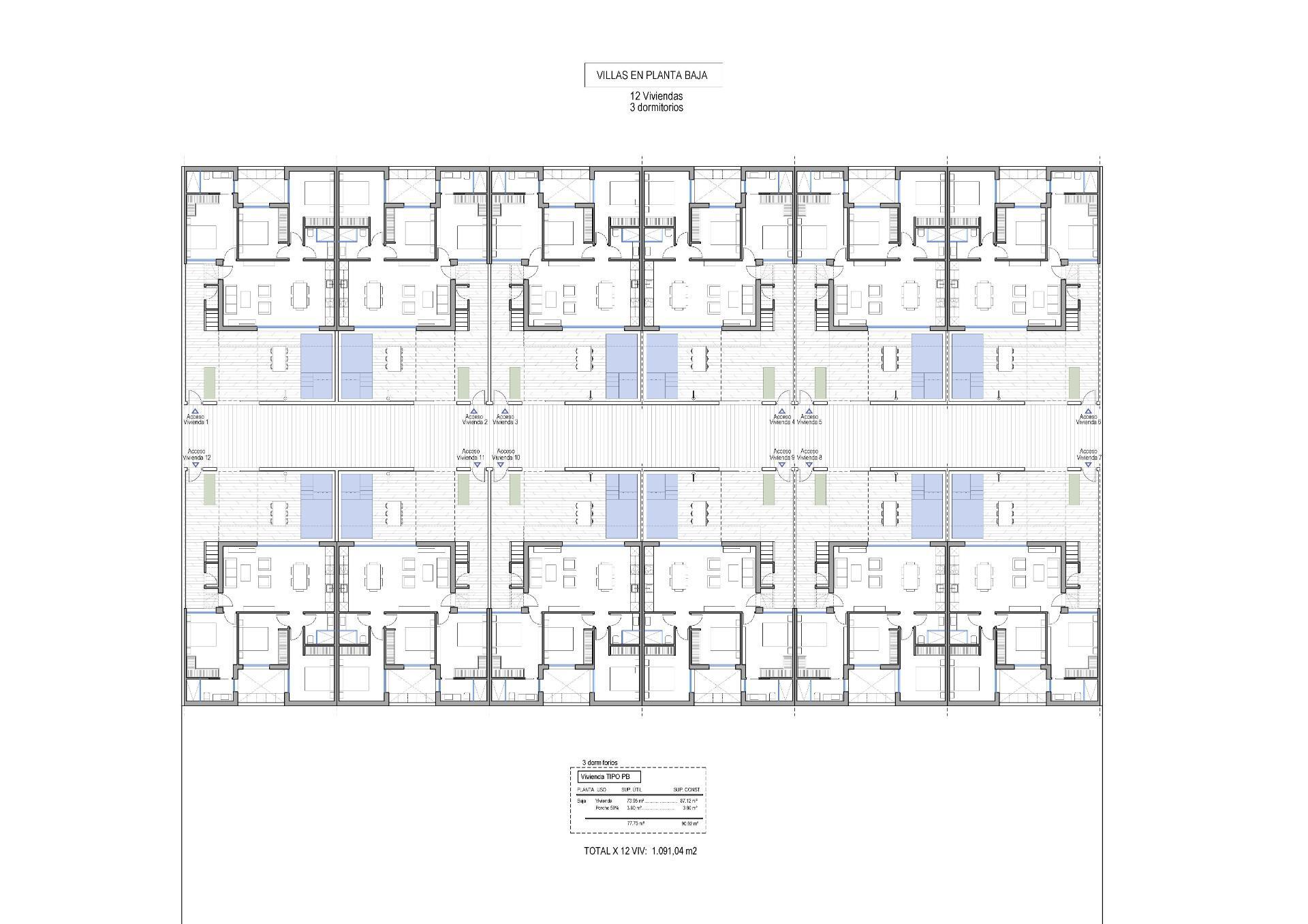 Piso de obra nueva con piscina privada en Condado de Alhama Golf — 3 dorm.