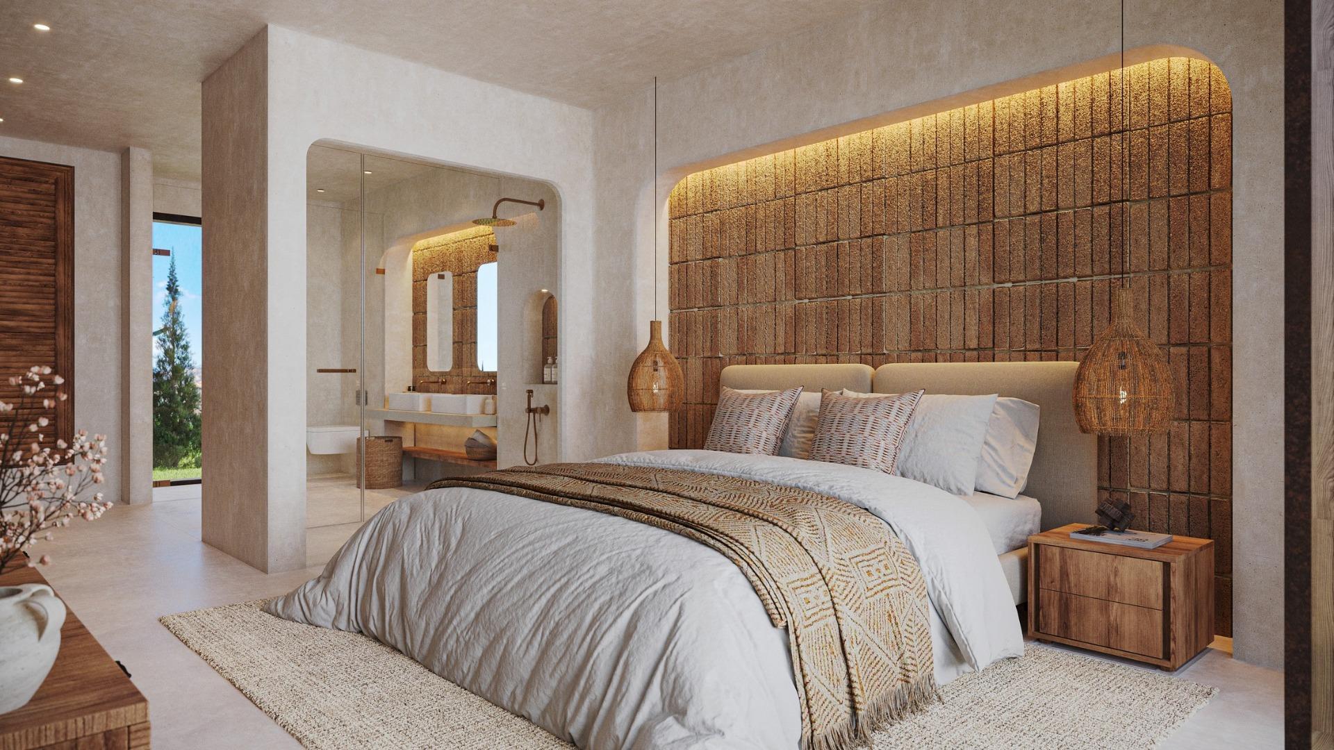 Villa Nueva Estilo Ibiza en Jávea — 3 Dormitorios, Piscina y Diseño Mediterráneo