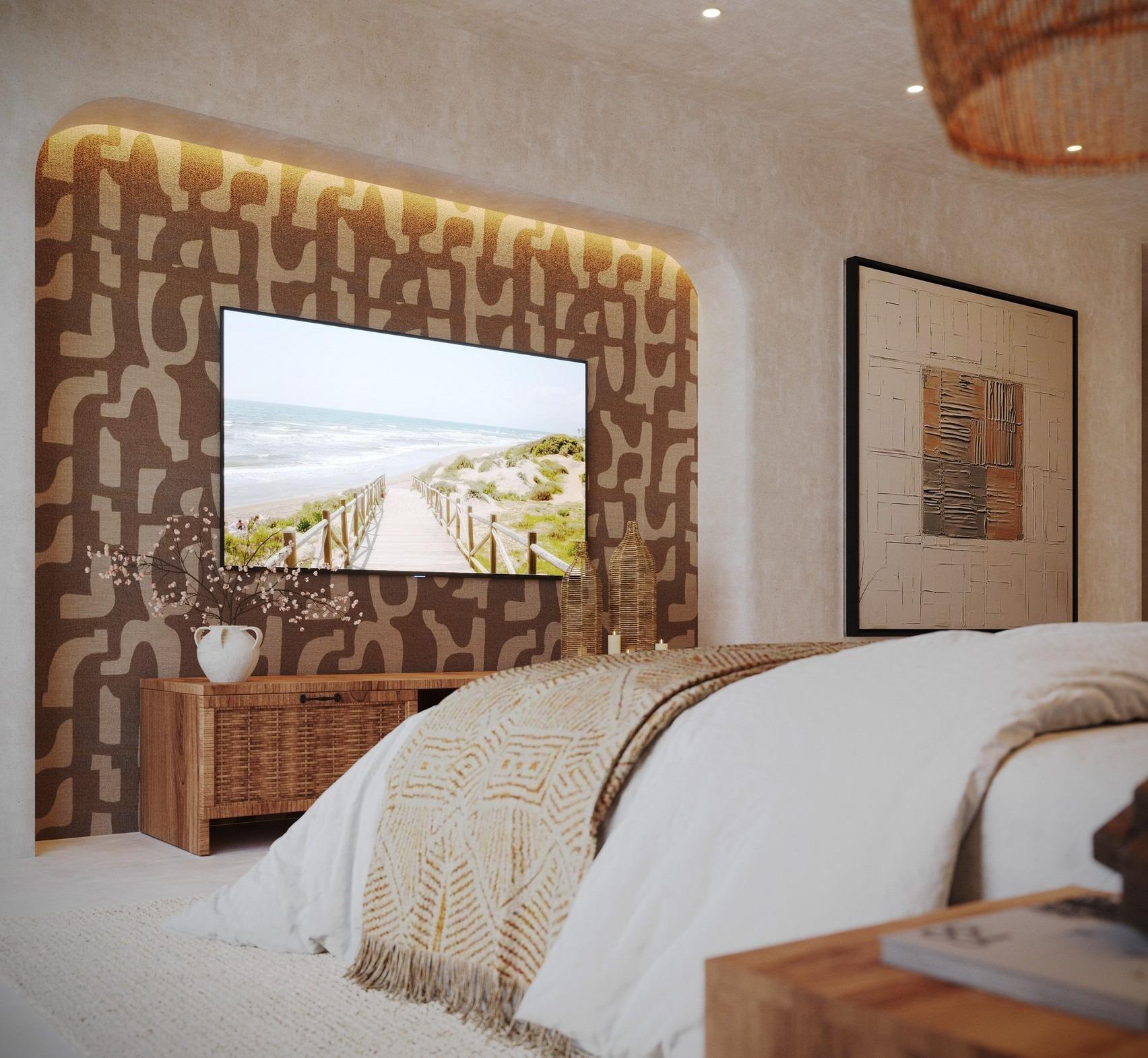 Villa Nueva Estilo Ibiza en Jávea — 3 Dormitorios, Piscina y Diseño Mediterráneo