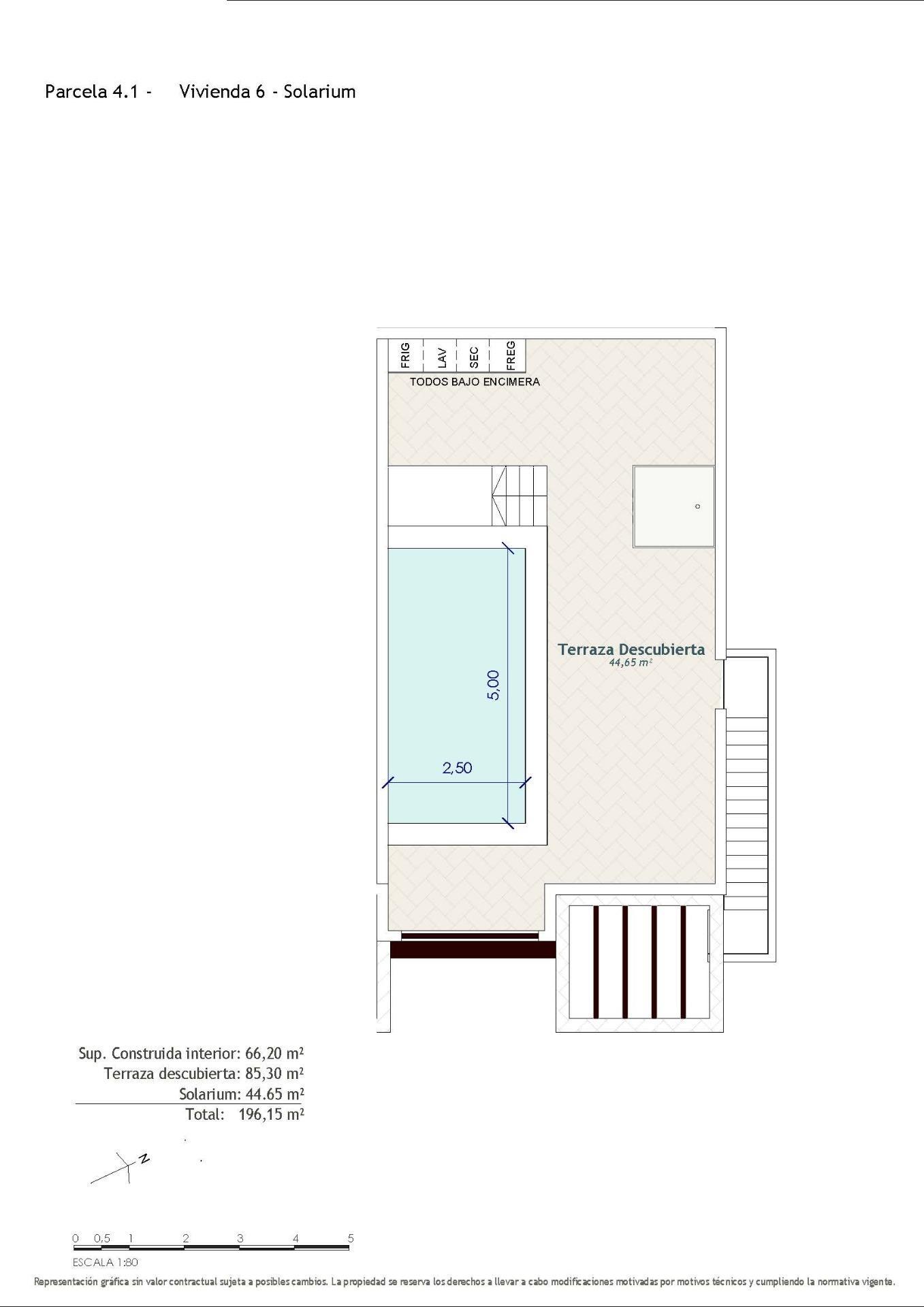 Chalet de obra nueva con piscina privada en San Miguel de Salinas — 3 Dorm.