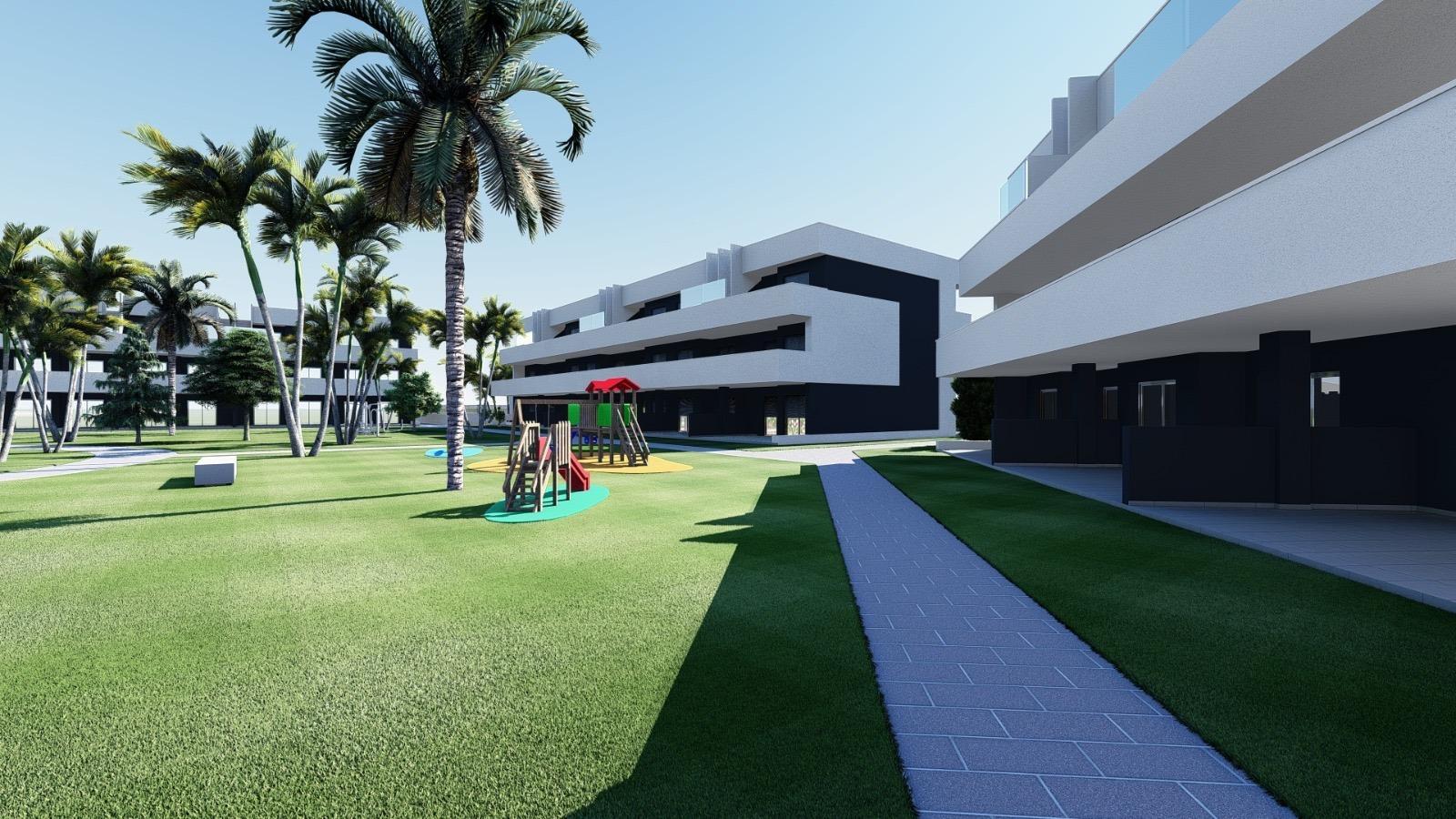 Apartamento de Obra Nueva en Guardamar con Piscina Privada y Vistas a la Laguna