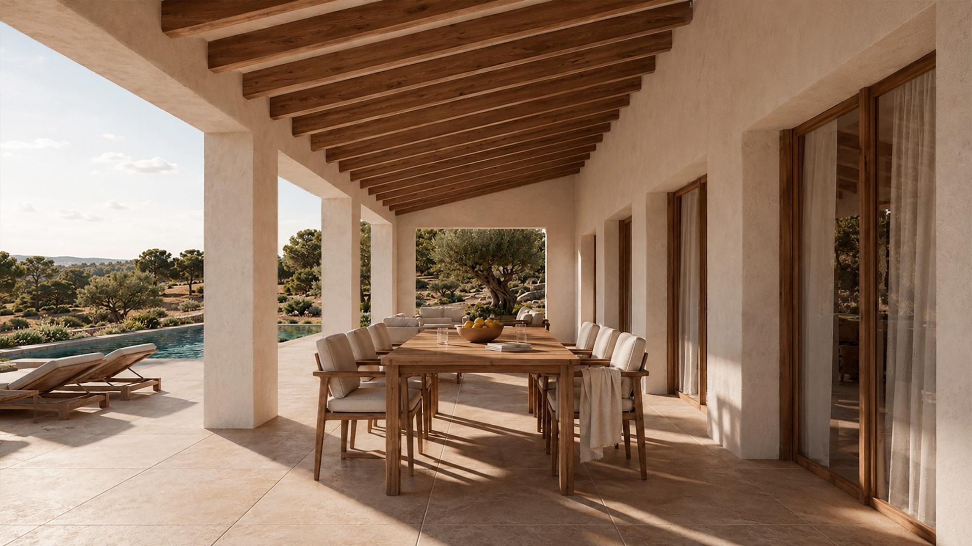 Villa de obra nueva en Benissa con 11.672 m² de parcela y piscina privada