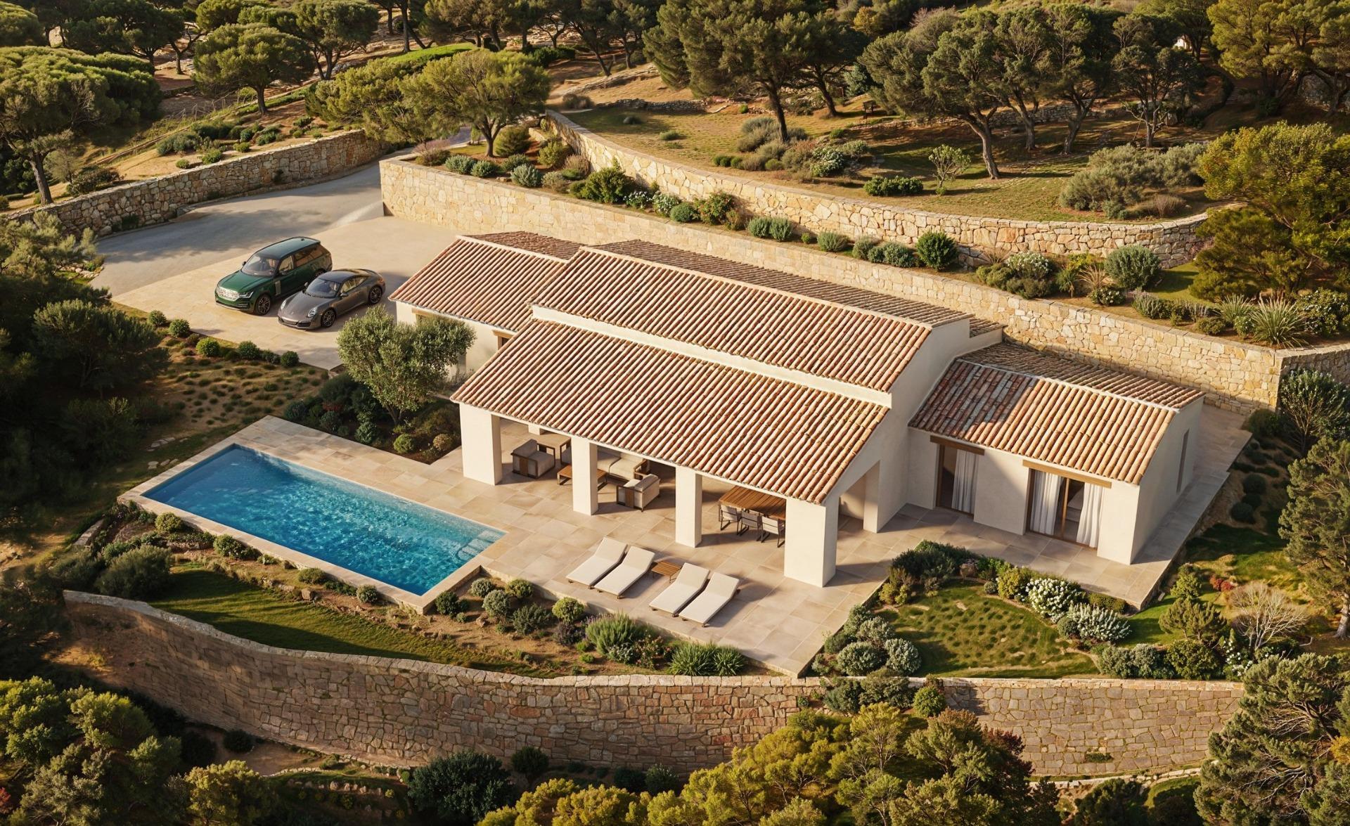 Villa de obra nueva en Benissa con 11.672 m² de parcela y piscina privada