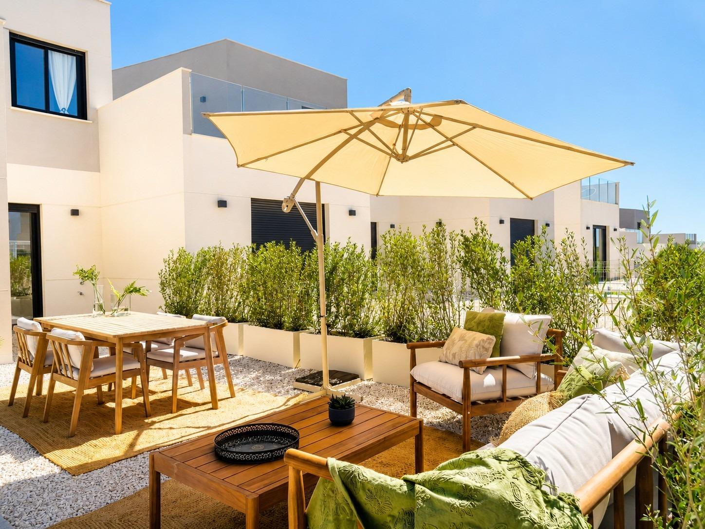 Piso de obra nueva con piscina privada en Altaona Golf Resort — 2 hab.