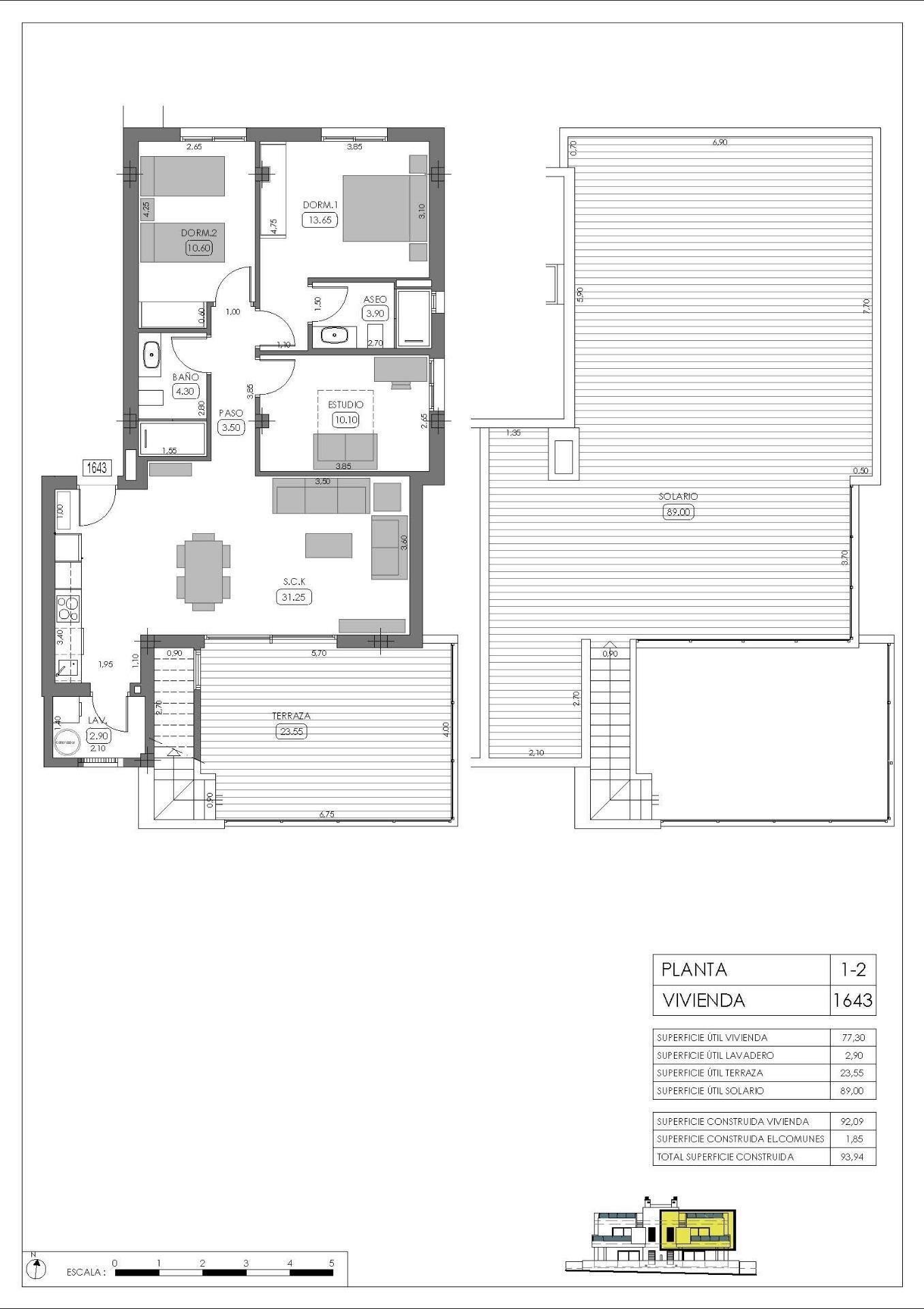 Chalet de Obra Nueva en La Finca Golf con Piscina Privada — 3 Dorm. y 2 Baños