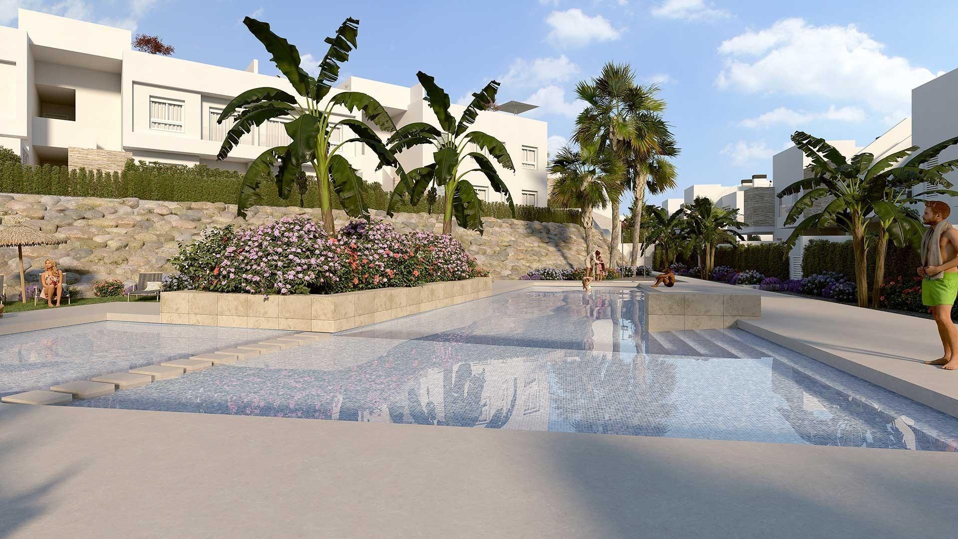 Chalet de Obra Nueva en La Finca Golf con Piscina Privada — 3 Dorm. y 2 Baños
