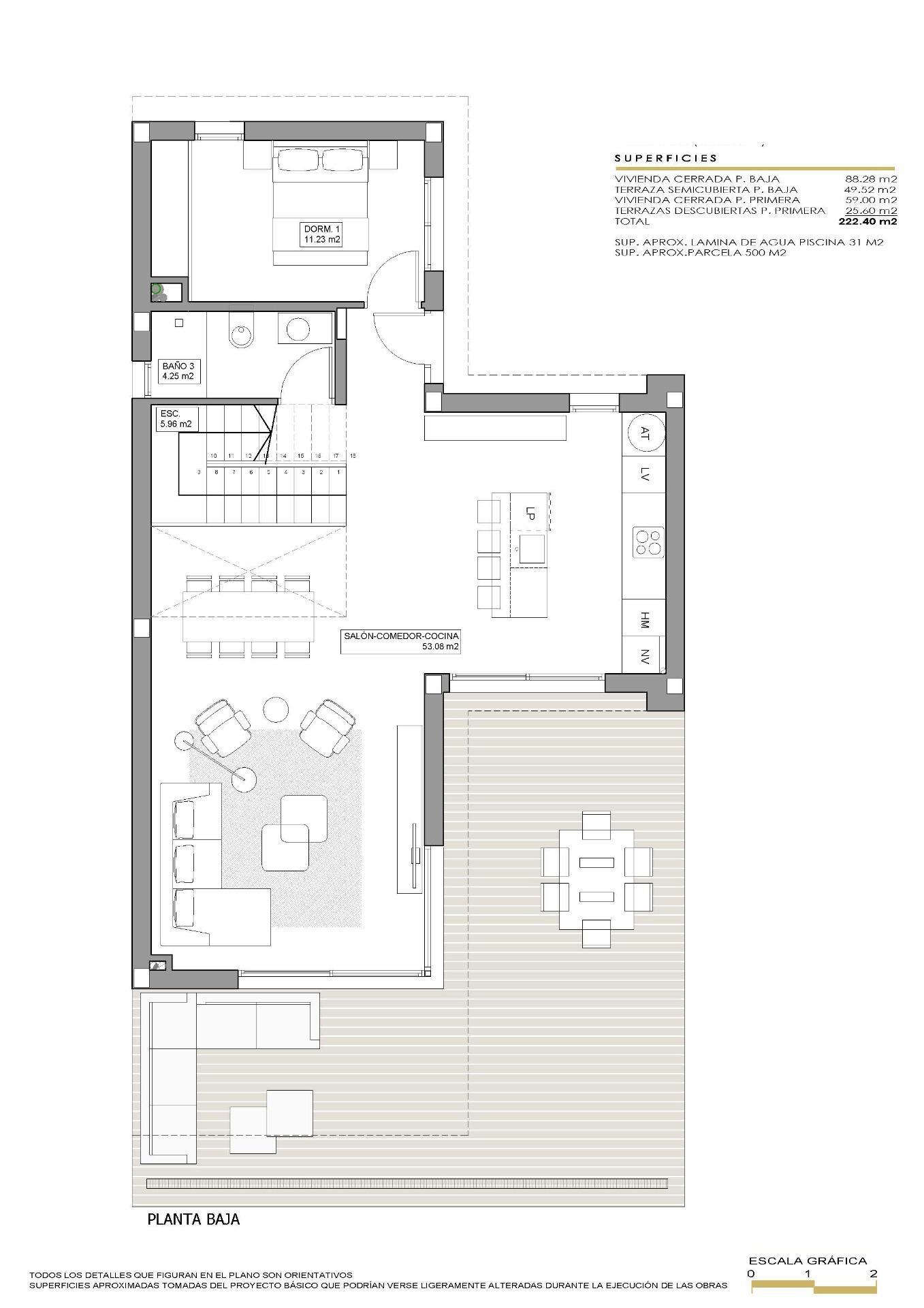 Villa de obra nueva con piscina privada y vistas al mar en Finestrat — 3 dorm.