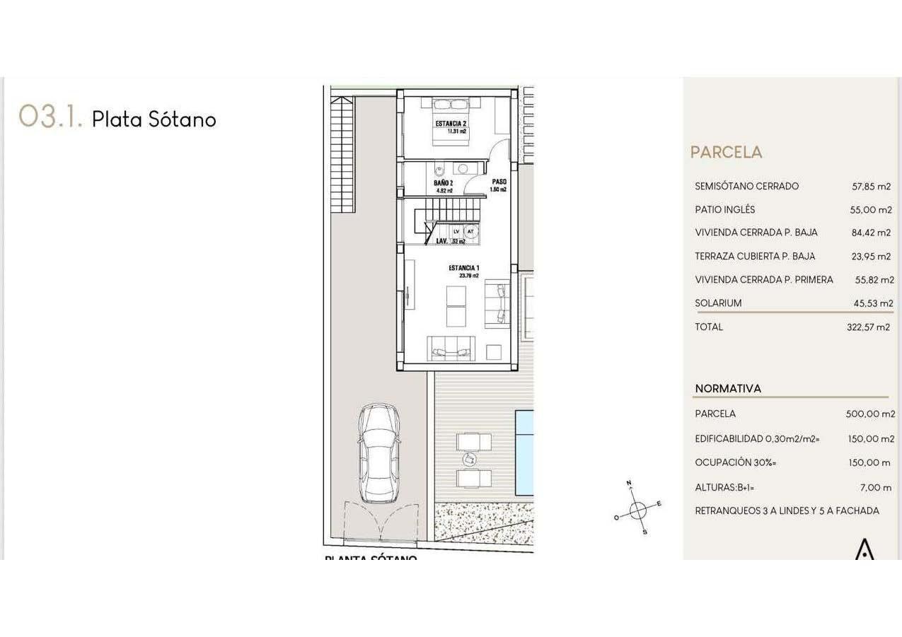 Villa de obra nueva en Finestrat con piscina y vistas al mar — 4 dorm.