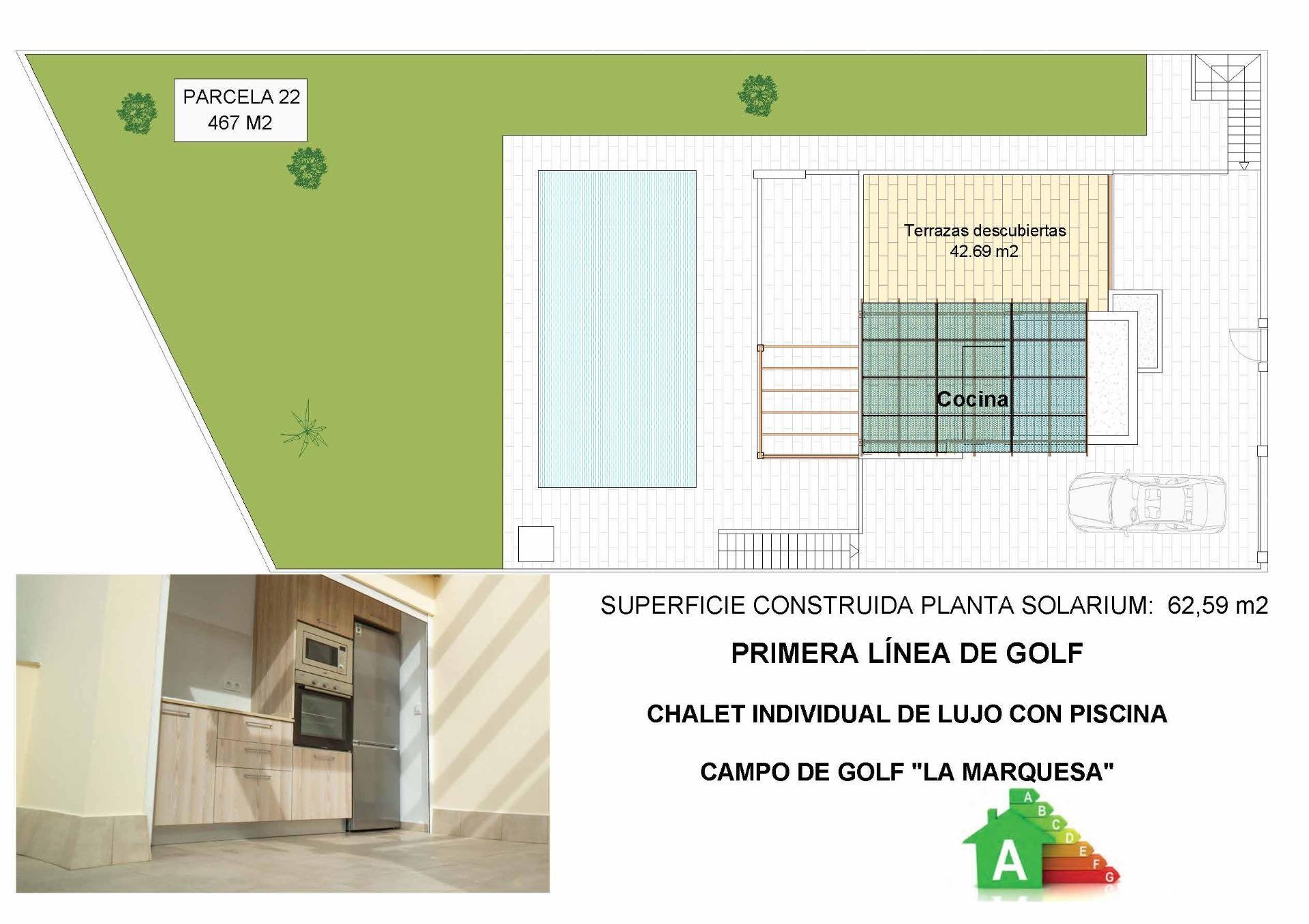 Villa de lujo en 1ª línea de golf en Rojales — 4 dorm. y piscina privada
