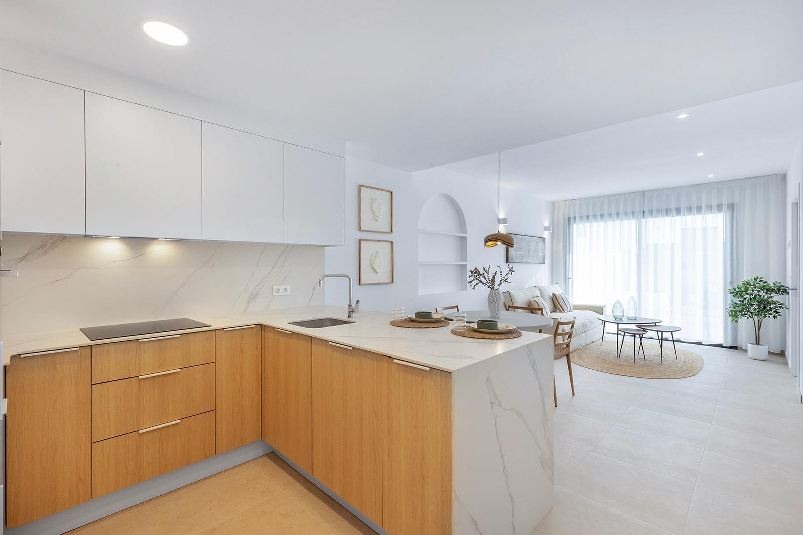 Apartamento de obra nueva con piscina privada junto a Serena Golf, Los Alcázares