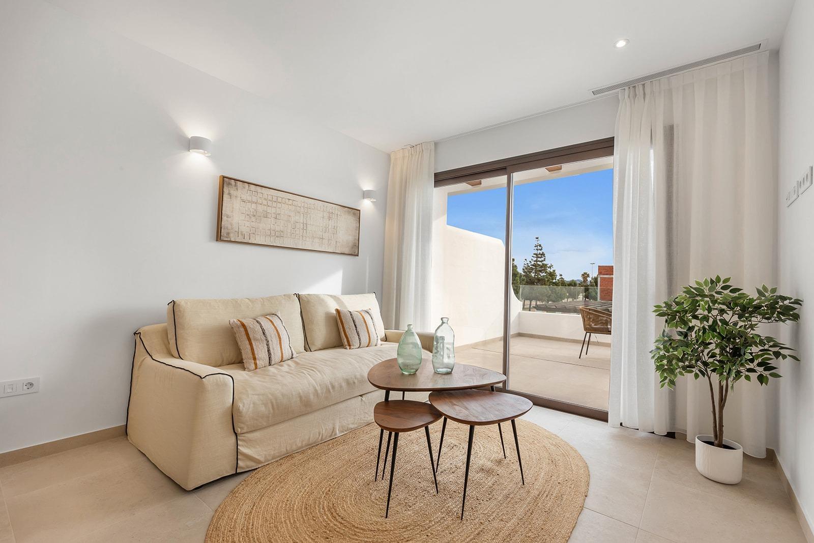 Apartamento de obra nueva con piscina privada junto a Serena Golf, Los Alcázares