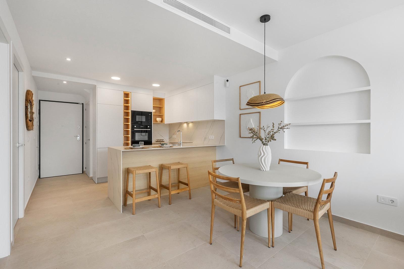 Apartamento de obra nueva con piscina privada junto a Serena Golf, Los Alcázares