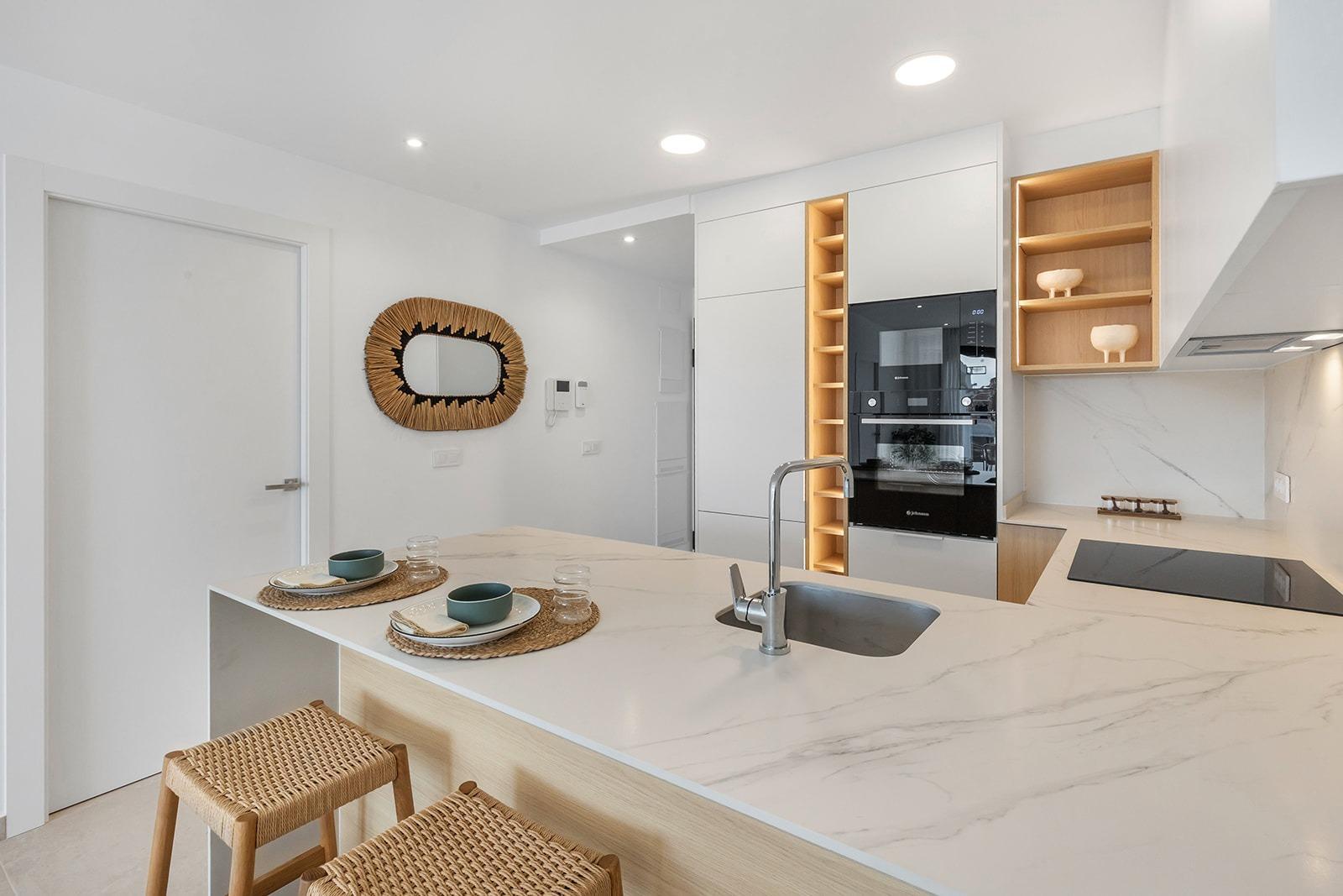 Apartamento de obra nueva con piscina privada junto a Serena Golf, Los Alcázares