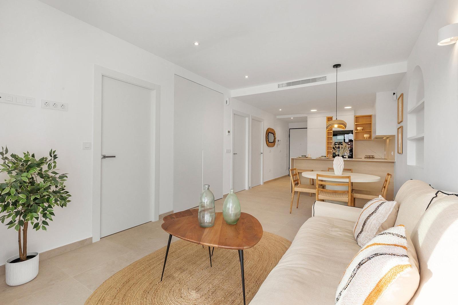 Apartamento de obra nueva con piscina privada junto a Serena Golf, Los Alcázares