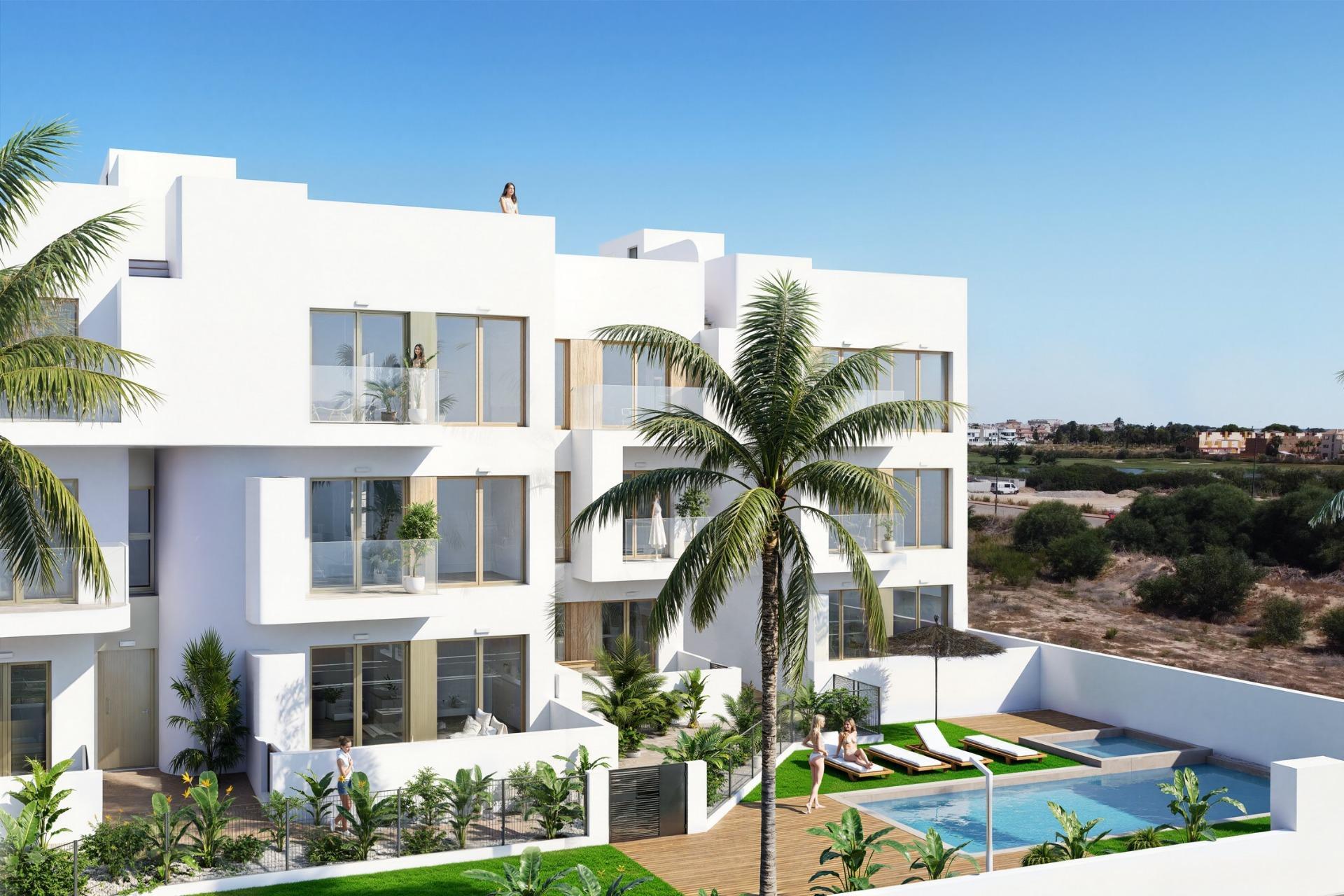 Ático de obra nueva con piscina privada en Serena Golf, Los Alcázares — 3 dorm.