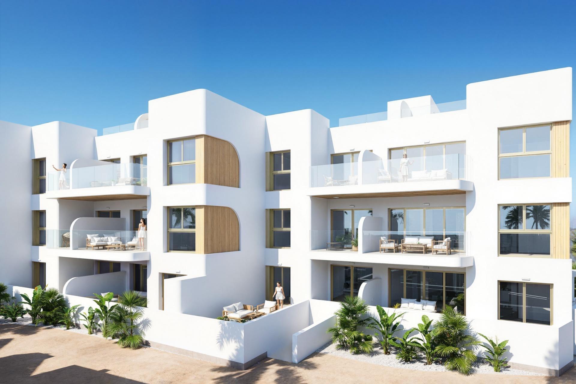 Ático de obra nueva con piscina privada en Serena Golf, Los Alcázares — 3 dorm.