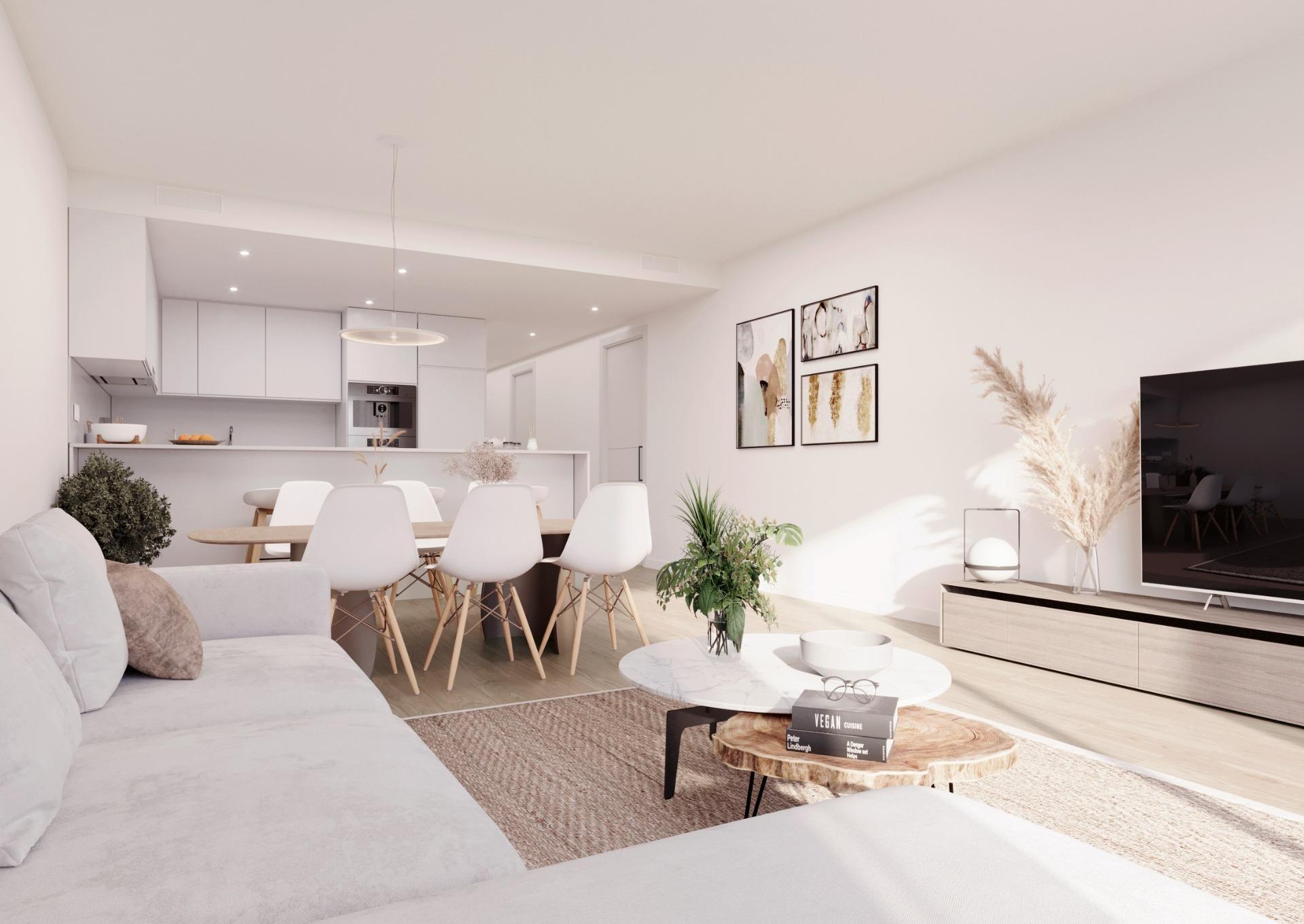 Chalet de obra nueva con piscina privada en La Manga Club — 3 dormitorios