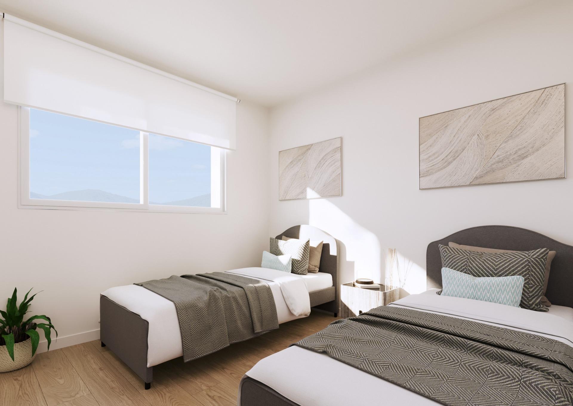 Chalet de obra nueva con piscina privada en La Manga Club — 3 dormitorios