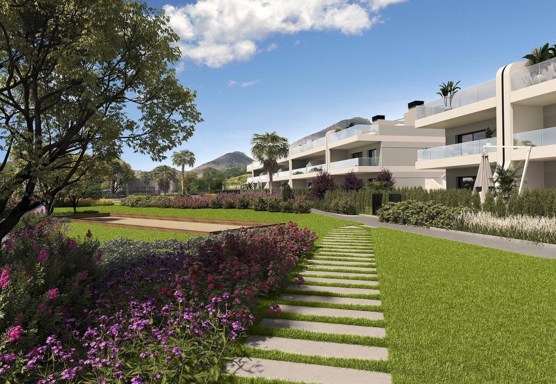 Chalet de obra nueva con piscina privada en La Manga Club — 3 dormitorios