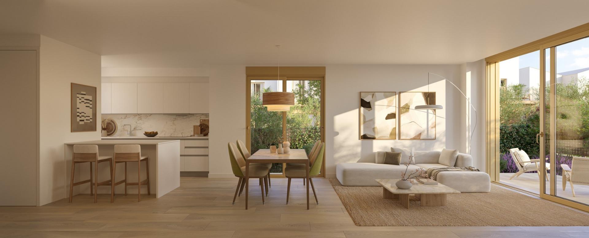 Ático de obra nueva con piscina privada en El Verger — 3 dorm. y Beach Club