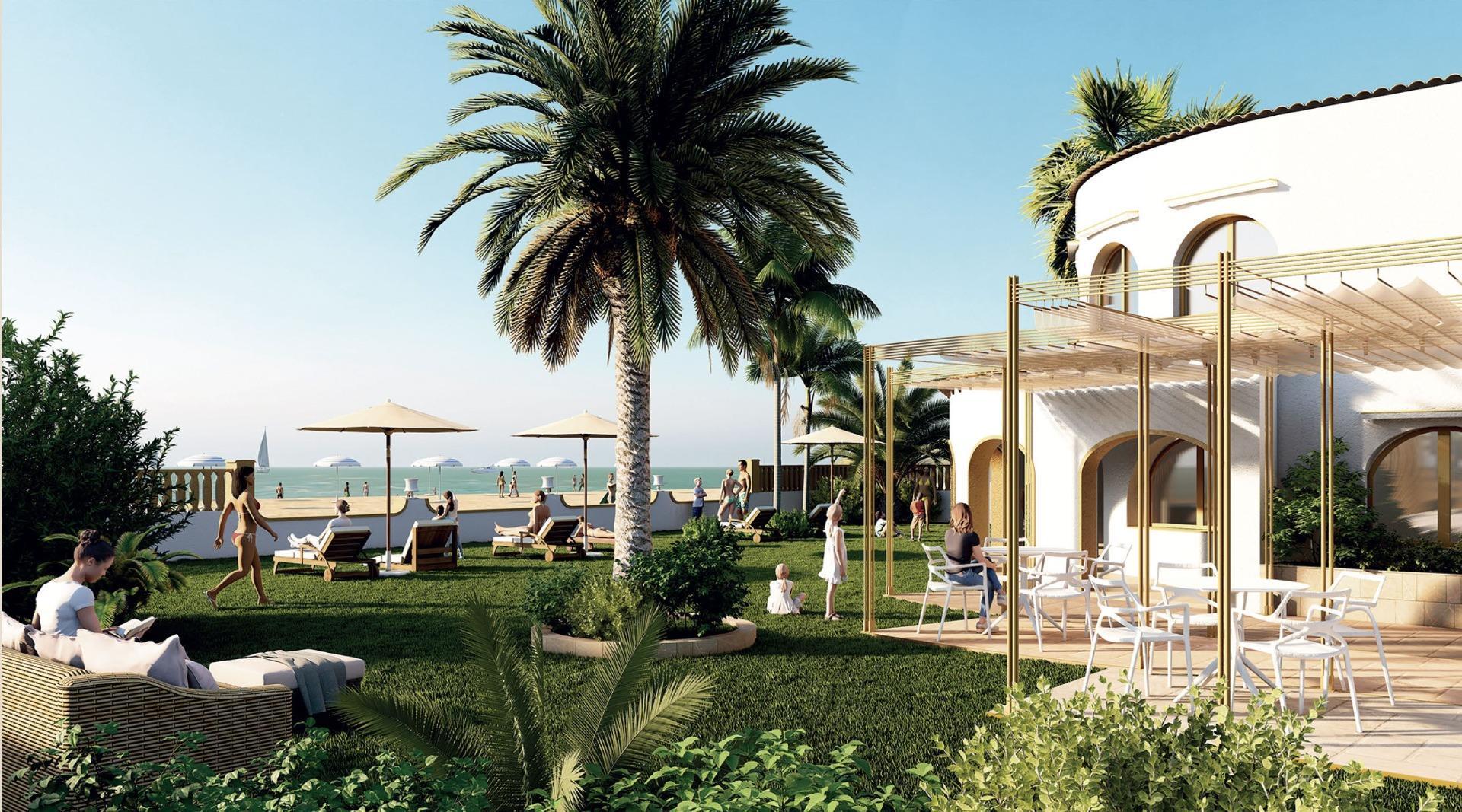 Ático de obra nueva con piscina privada en El Verger — 3 dorm. y Beach Club
