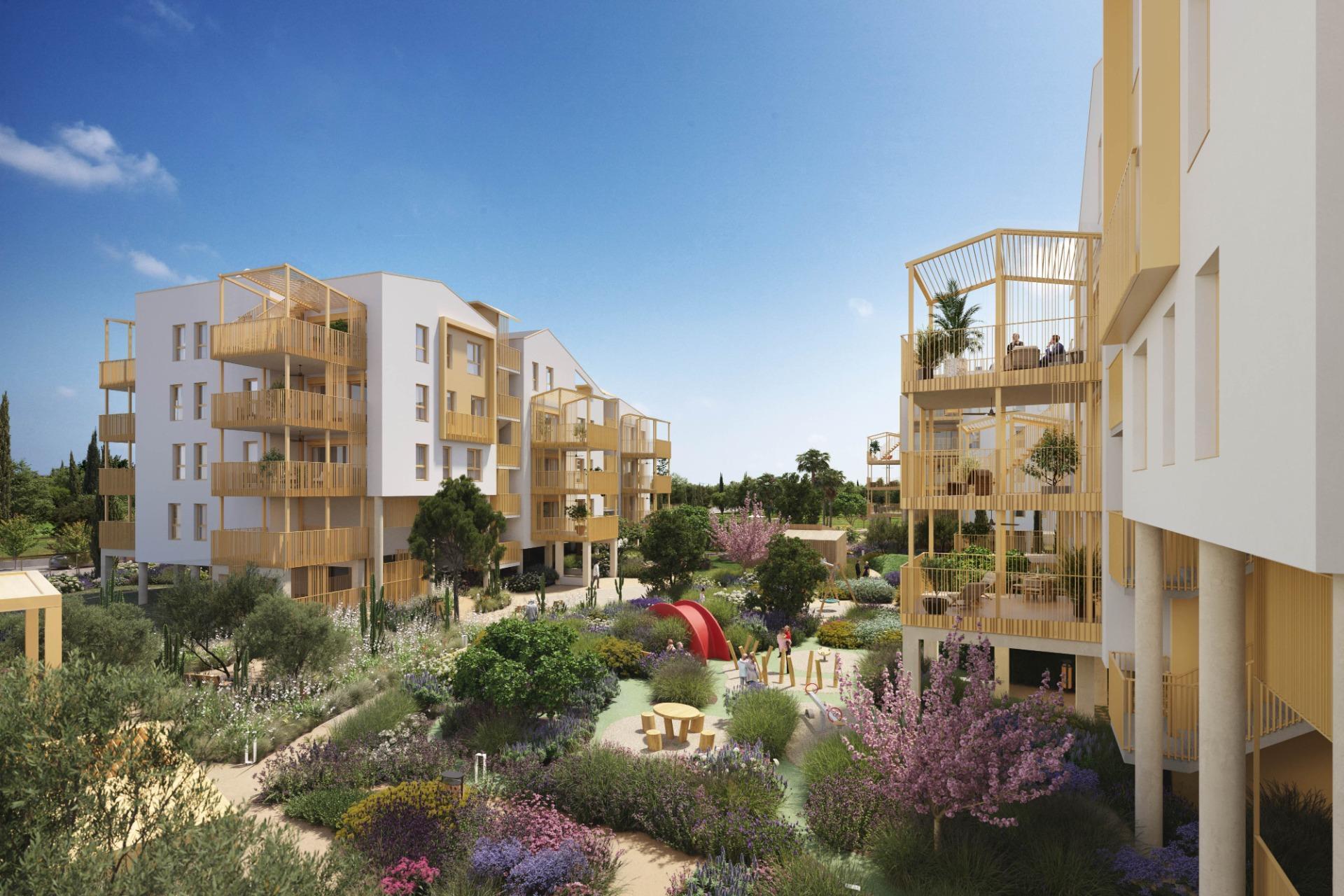 Ático de obra nueva con piscina privada en El Verger — 3 dorm. y Beach Club