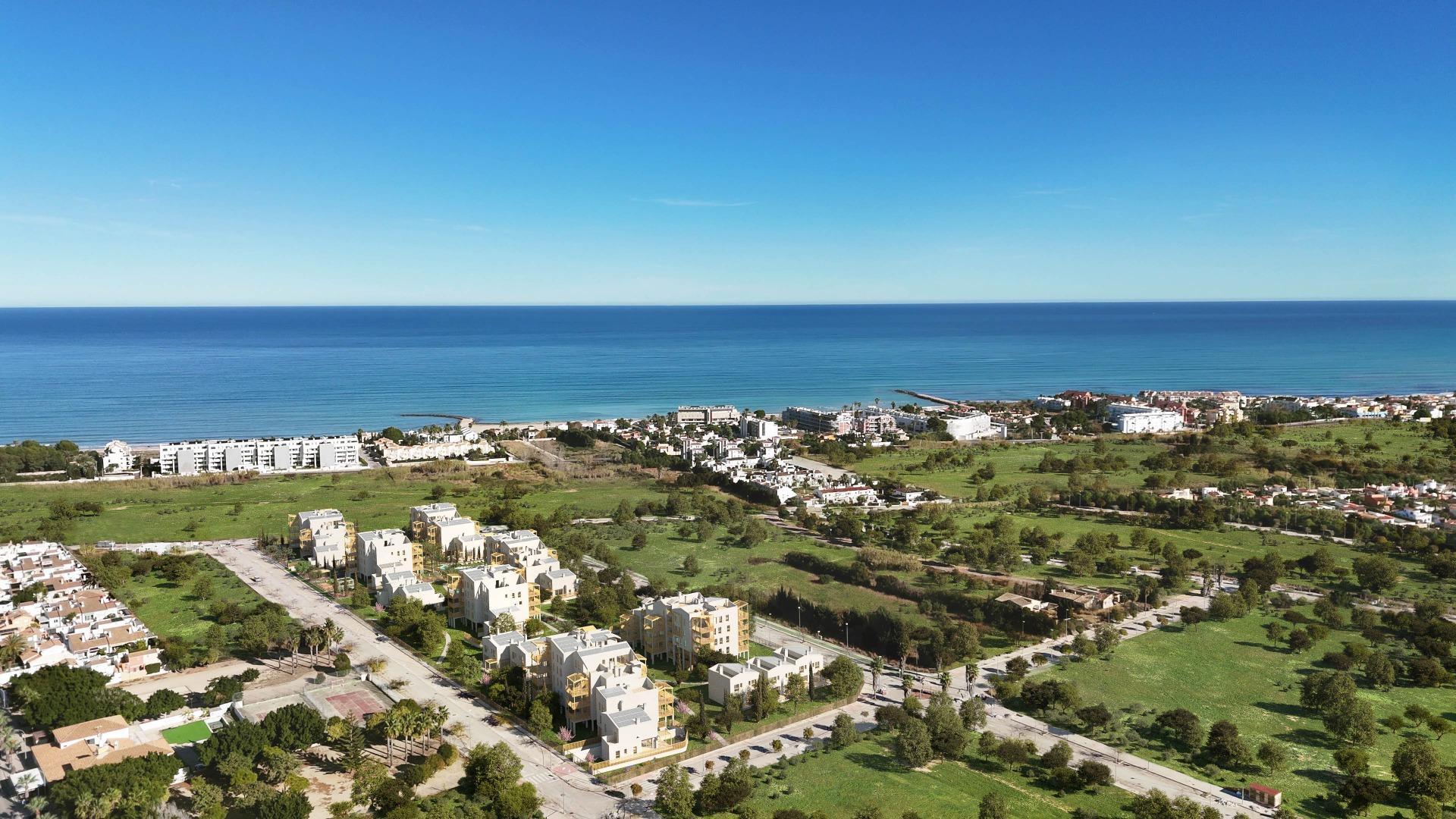 Ático de obra nueva con piscina privada en El Verger — 3 dorm. y Beach Club