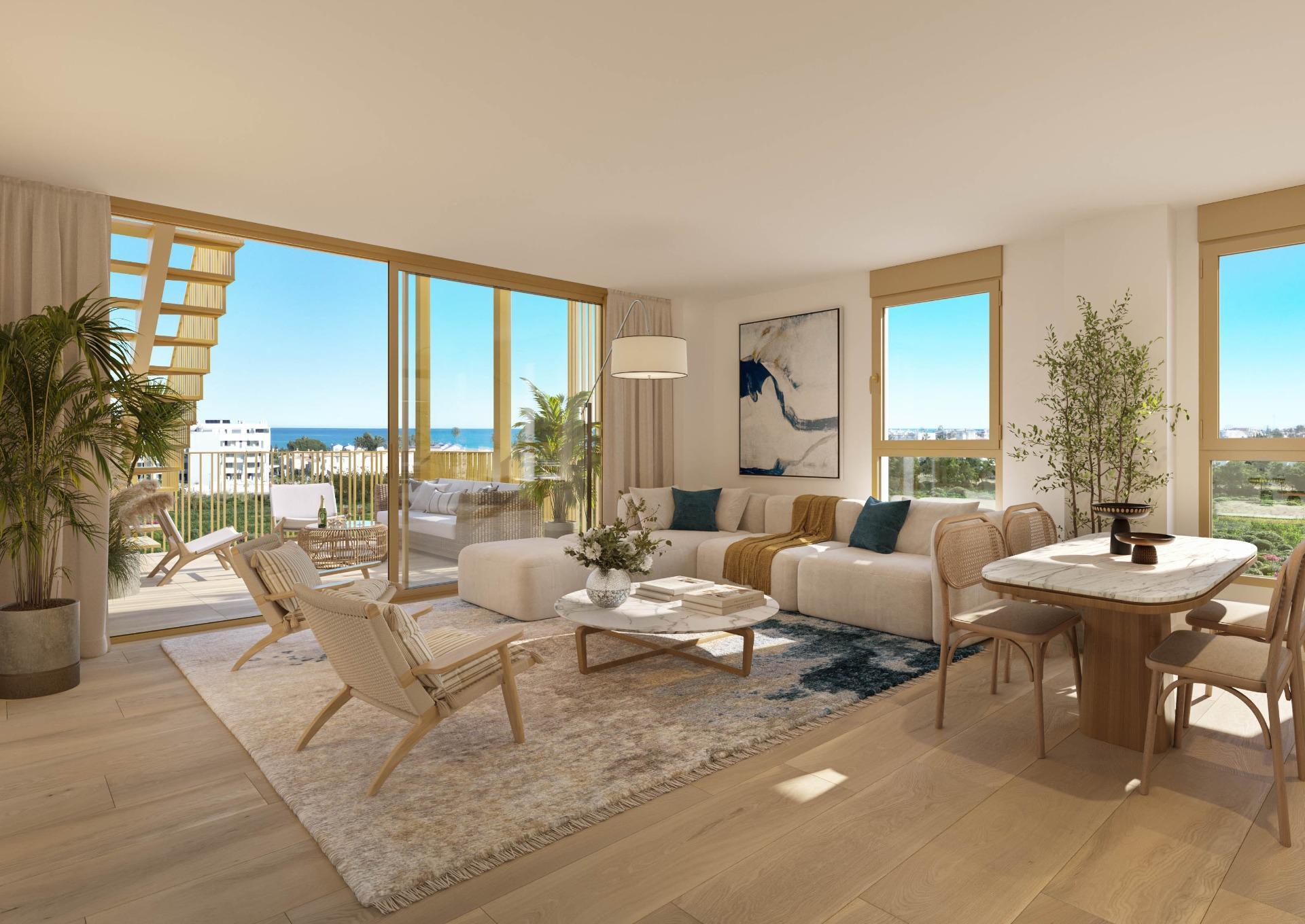 Ático de obra nueva con piscina privada en El Verger — 3 dorm. y Beach Club
