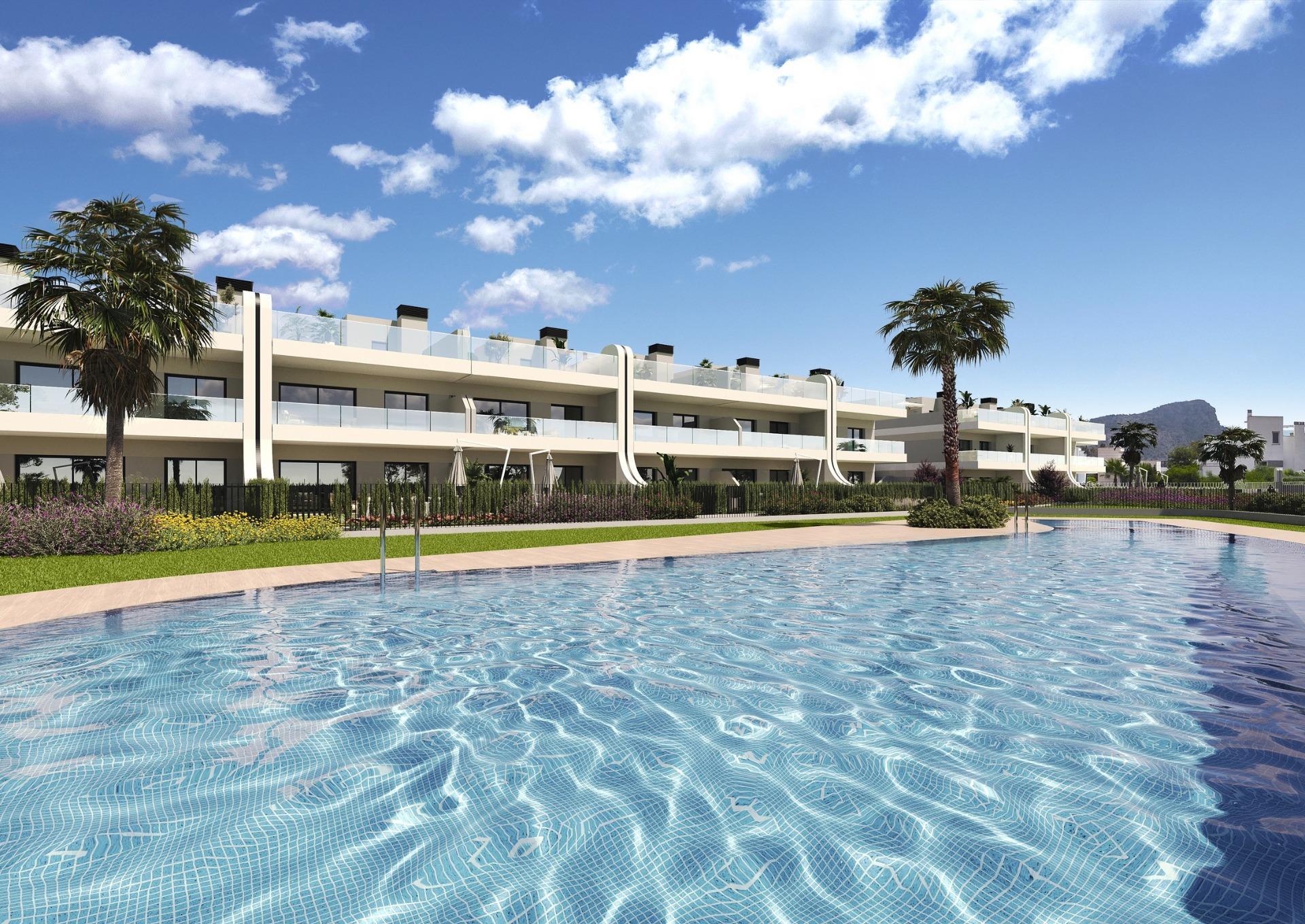 Chalet de obra nueva con piscina privada en La Manga Club — 3 hab. y Golf