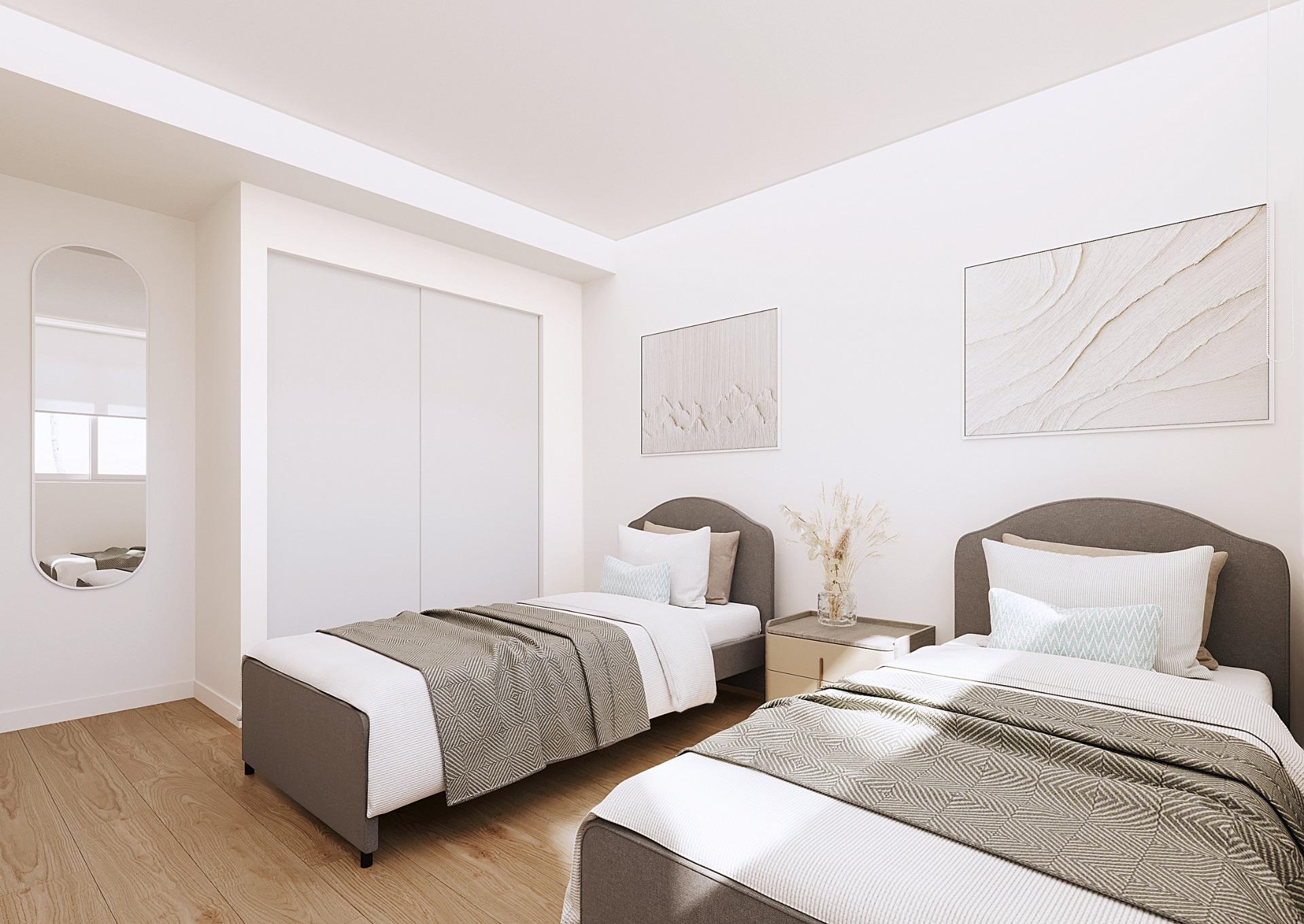 Chalet de obra nueva con piscina privada en La Manga Club — 3 hab. y Golf