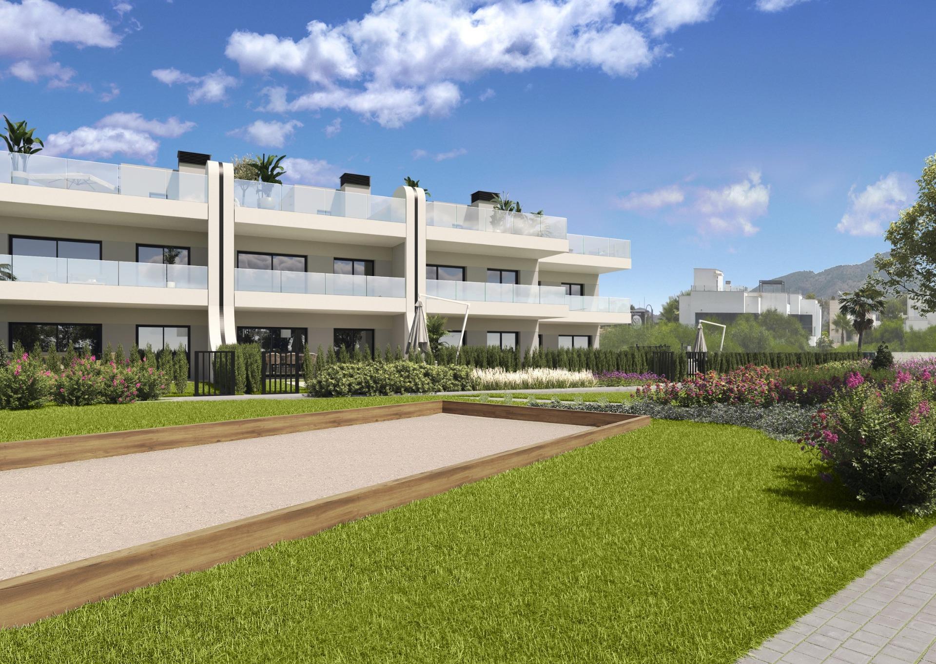 Chalet de obra nueva con piscina privada en La Manga Club — 3 hab. y Golf