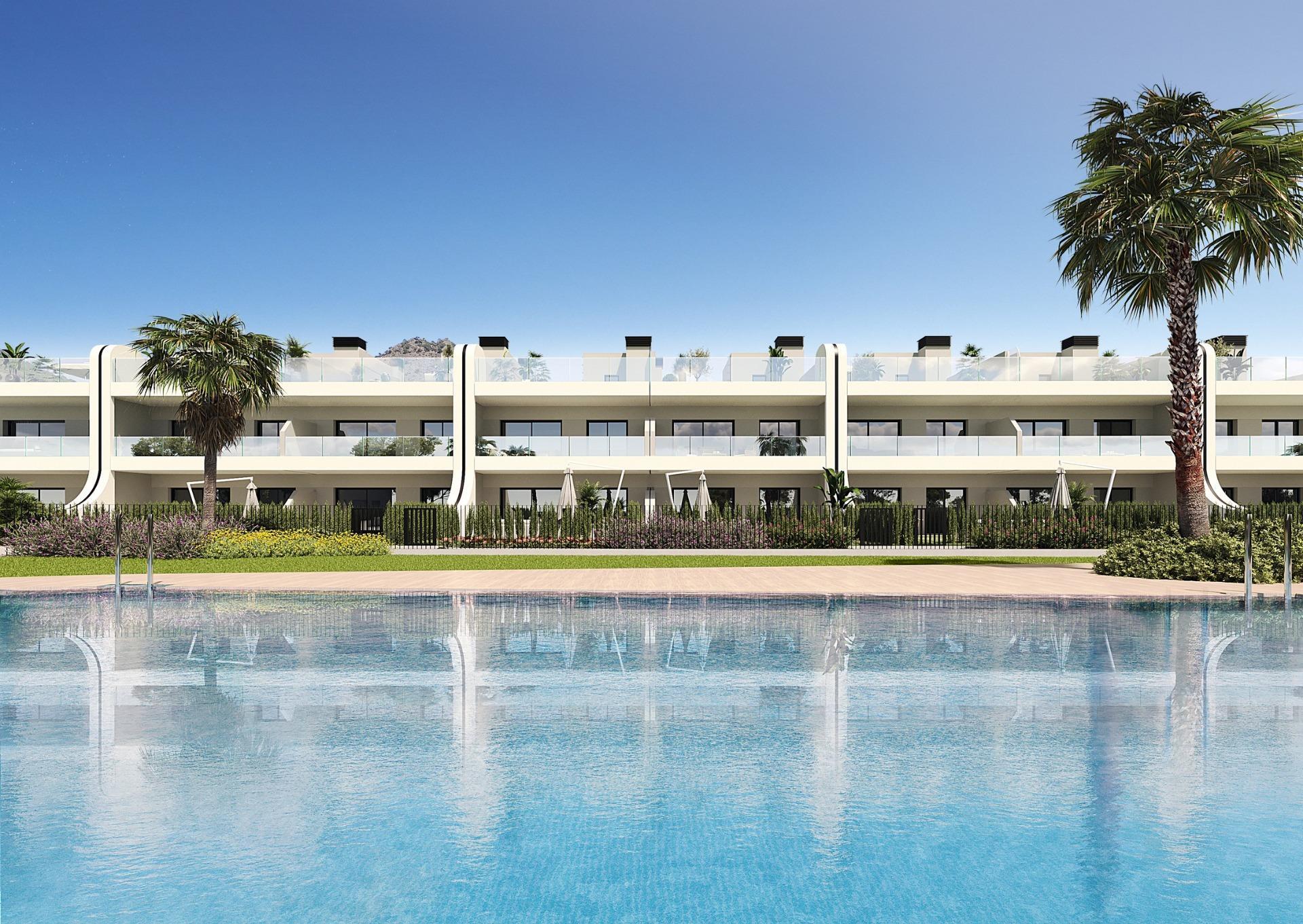 Chalet de obra nueva con piscina privada en La Manga Club — 3 hab. y Golf