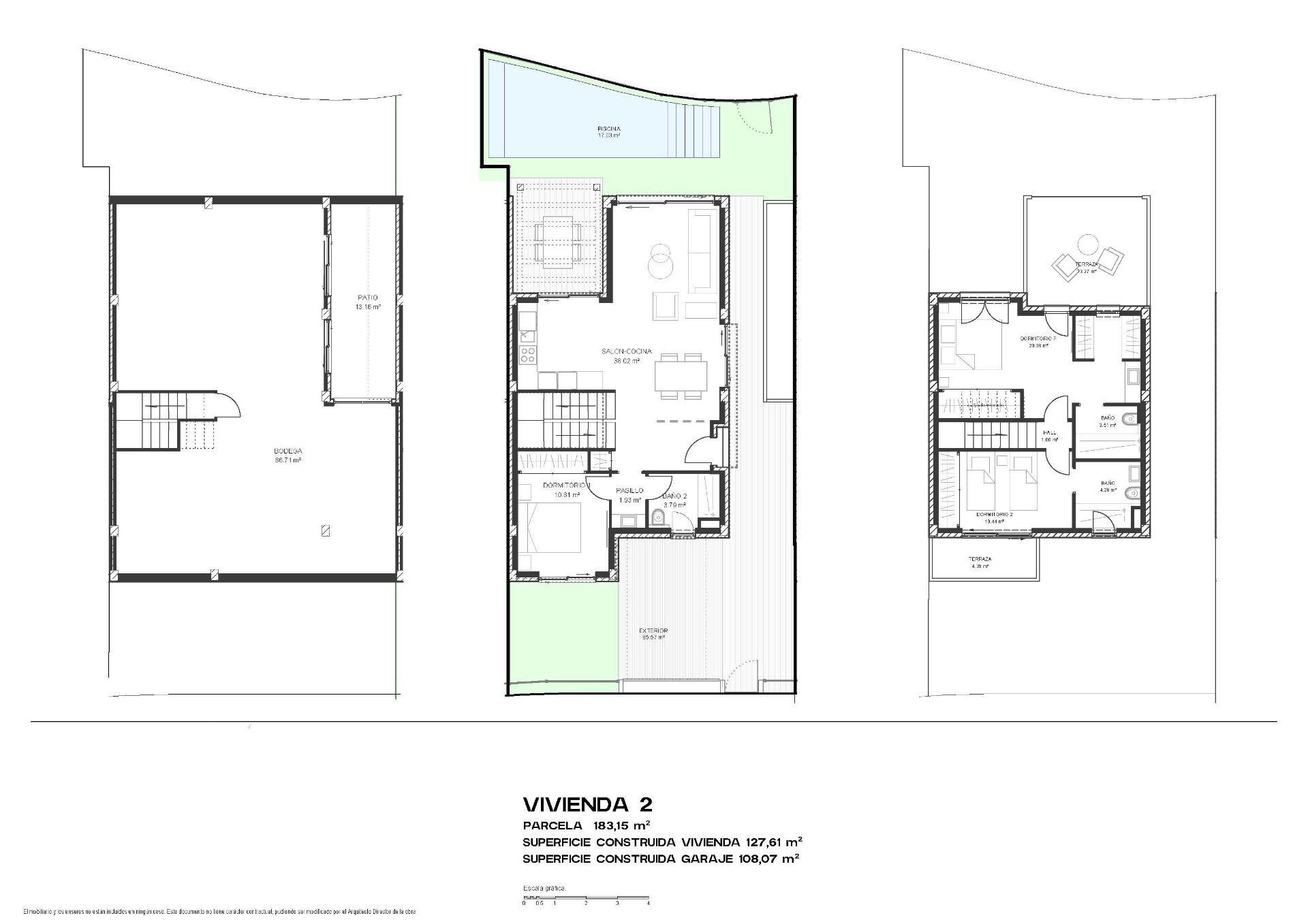 Villa de lujo en Santa Rosalía Resort — Piscina privada y sótano de 80 m²