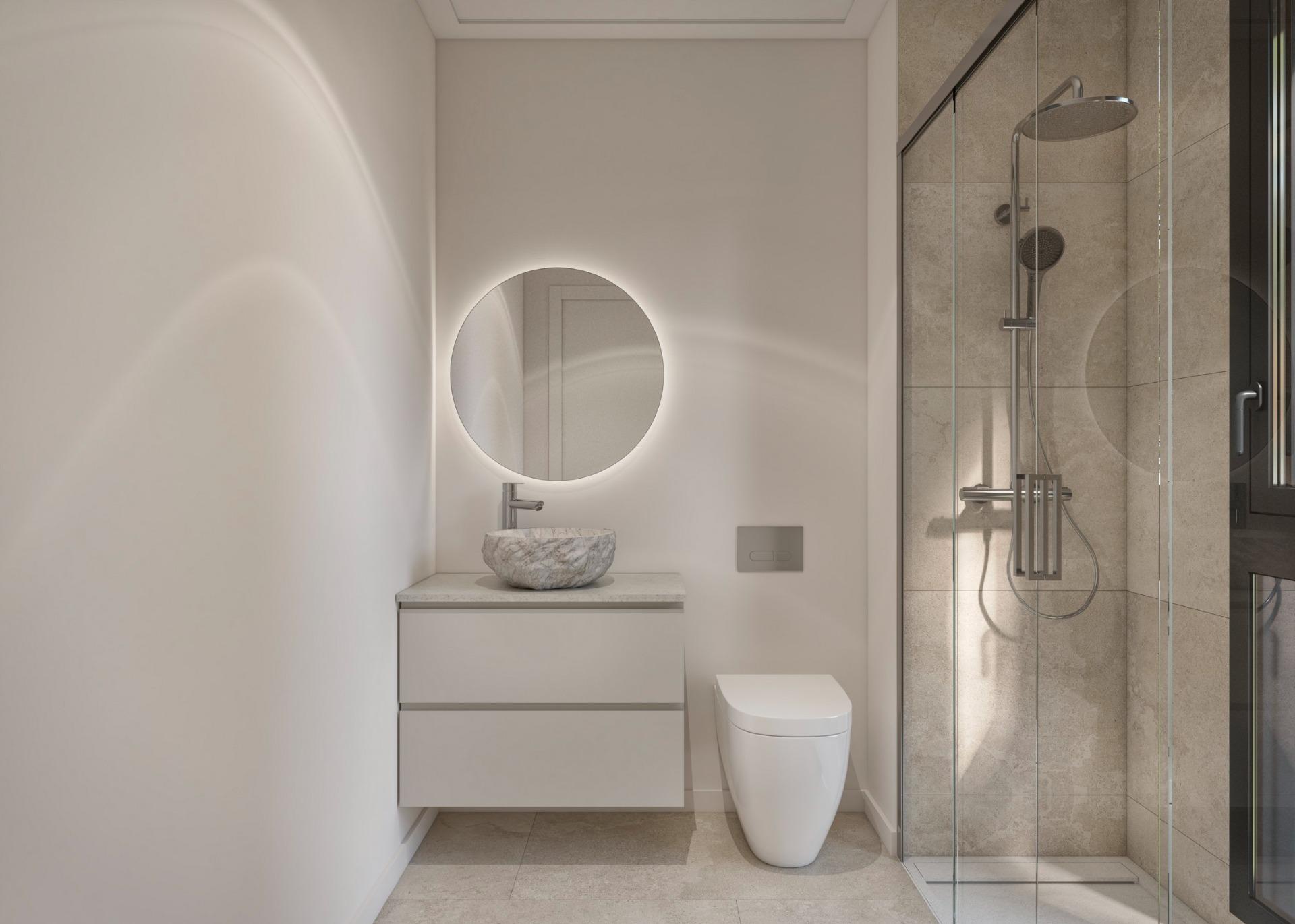 Villa de obra nueva en Santa Rosalía Resort con piscina y gran sótano
