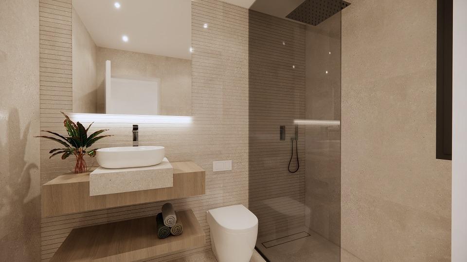Villa de obra nueva en San Luis, Torrevieja: piscina privada y solárium premium