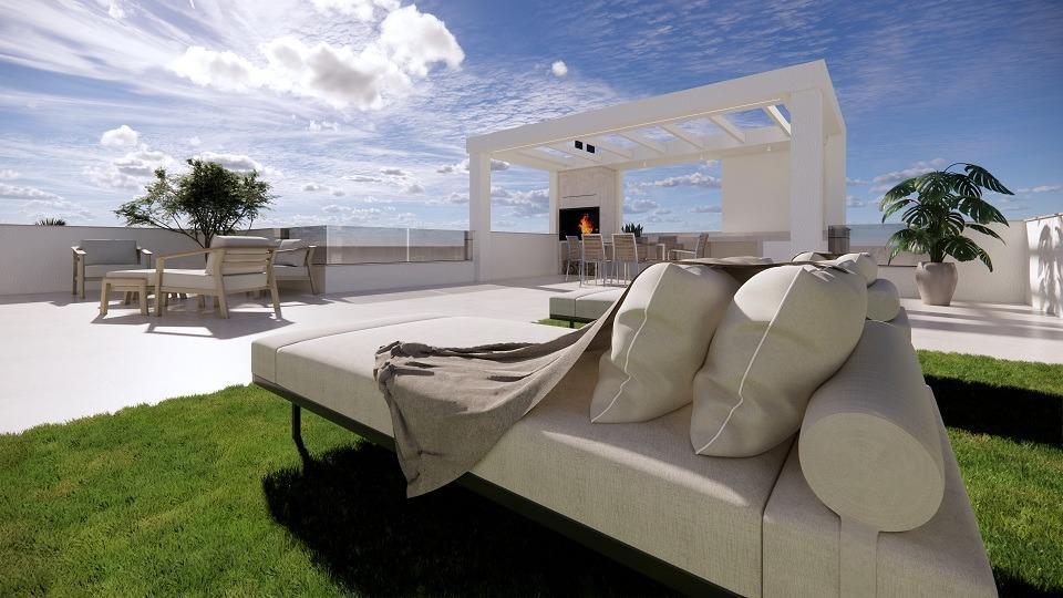 Villa de obra nueva en San Luis, Torrevieja: piscina privada y solárium premium