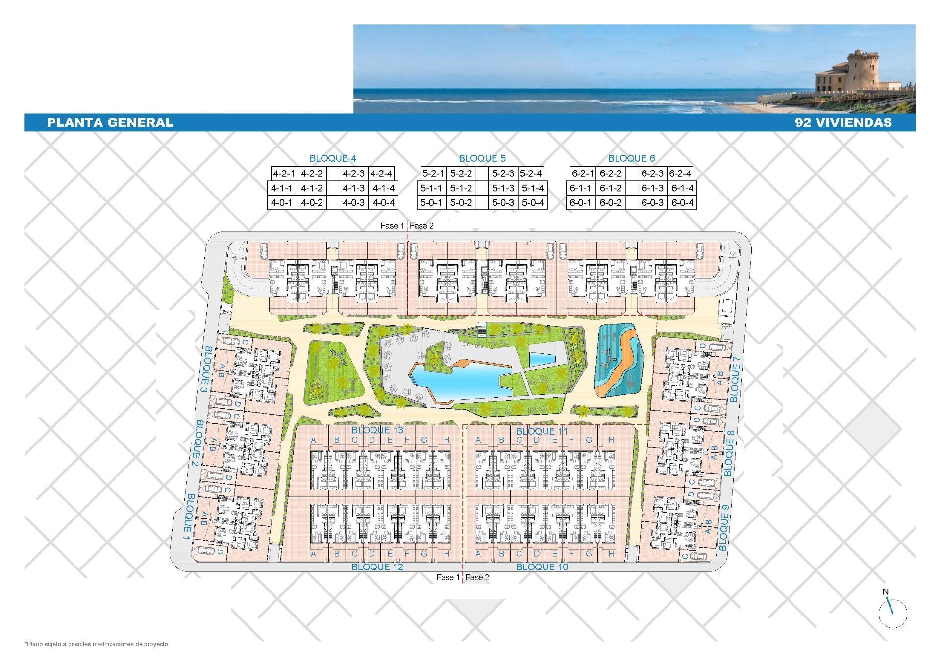 Apartamento de obra nueva con piscina privada en Pilar de la Horadada — 3 dorm.