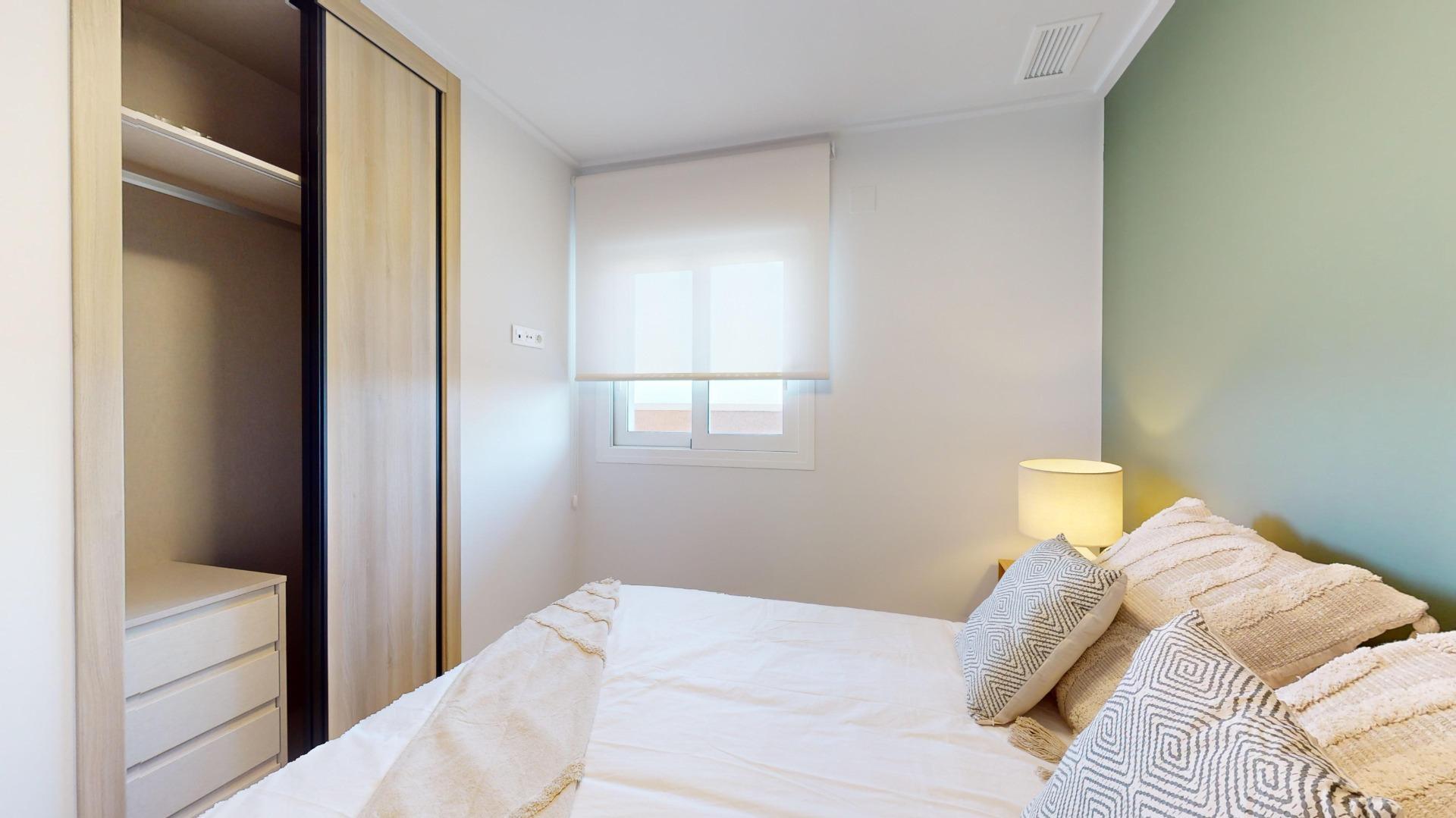 Apartamento de obra nueva con piscina privada en Pilar de la Horadada — 3 dorm.
